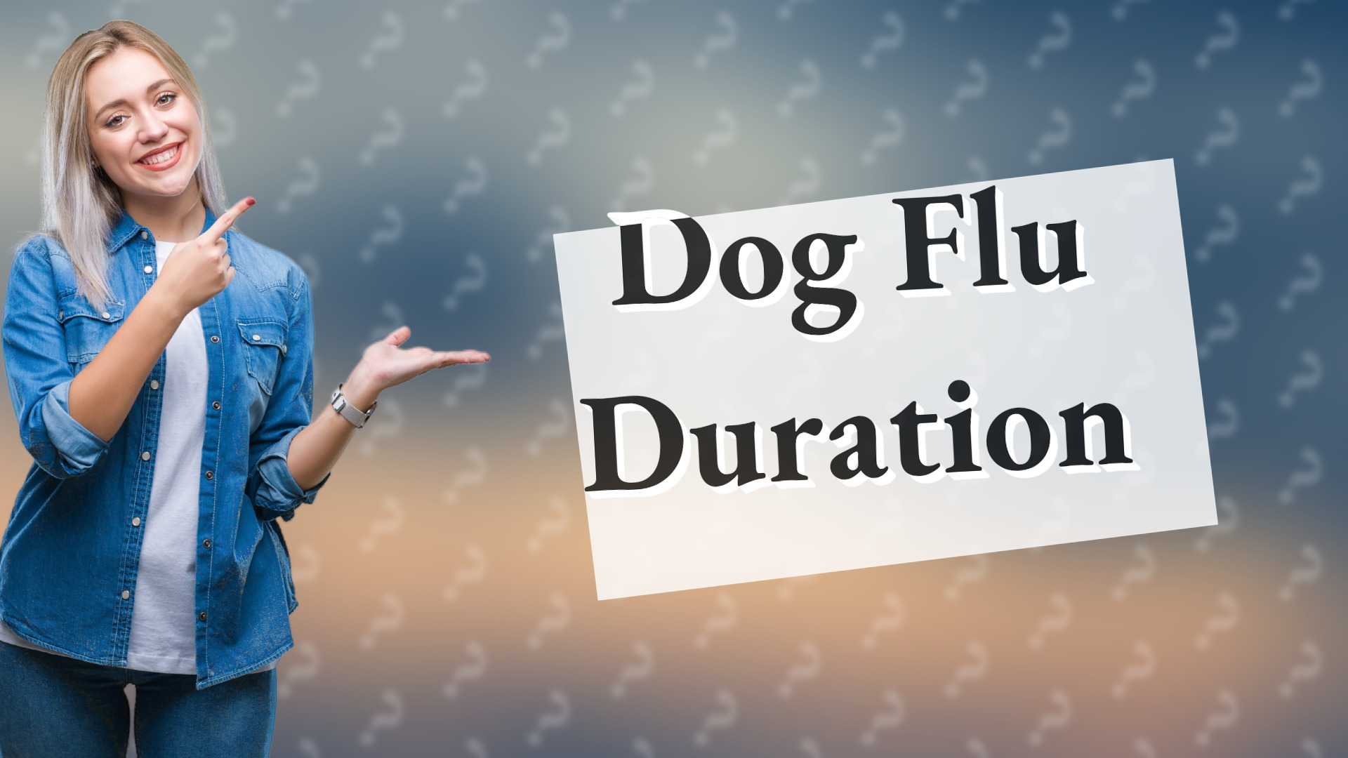 Dog Flu Duration