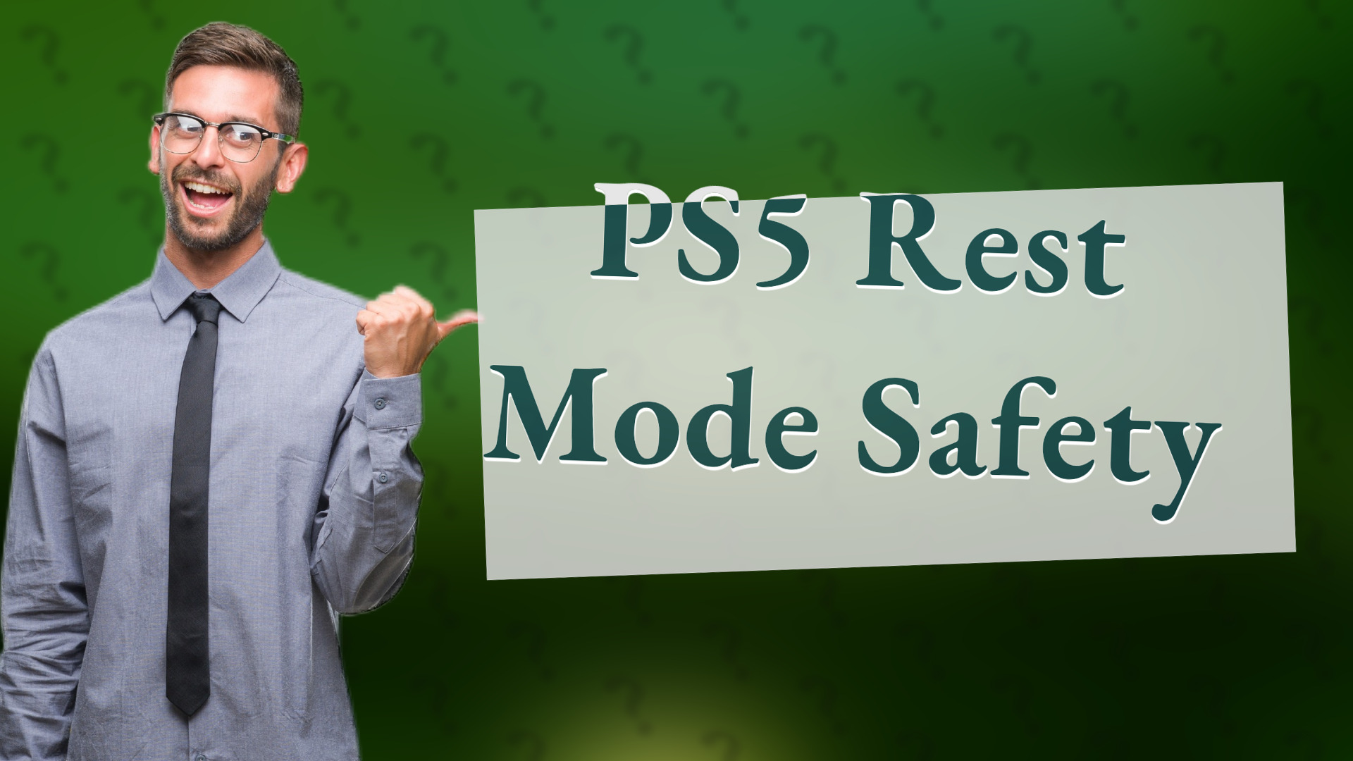 PS5 Rest Mode Safety
