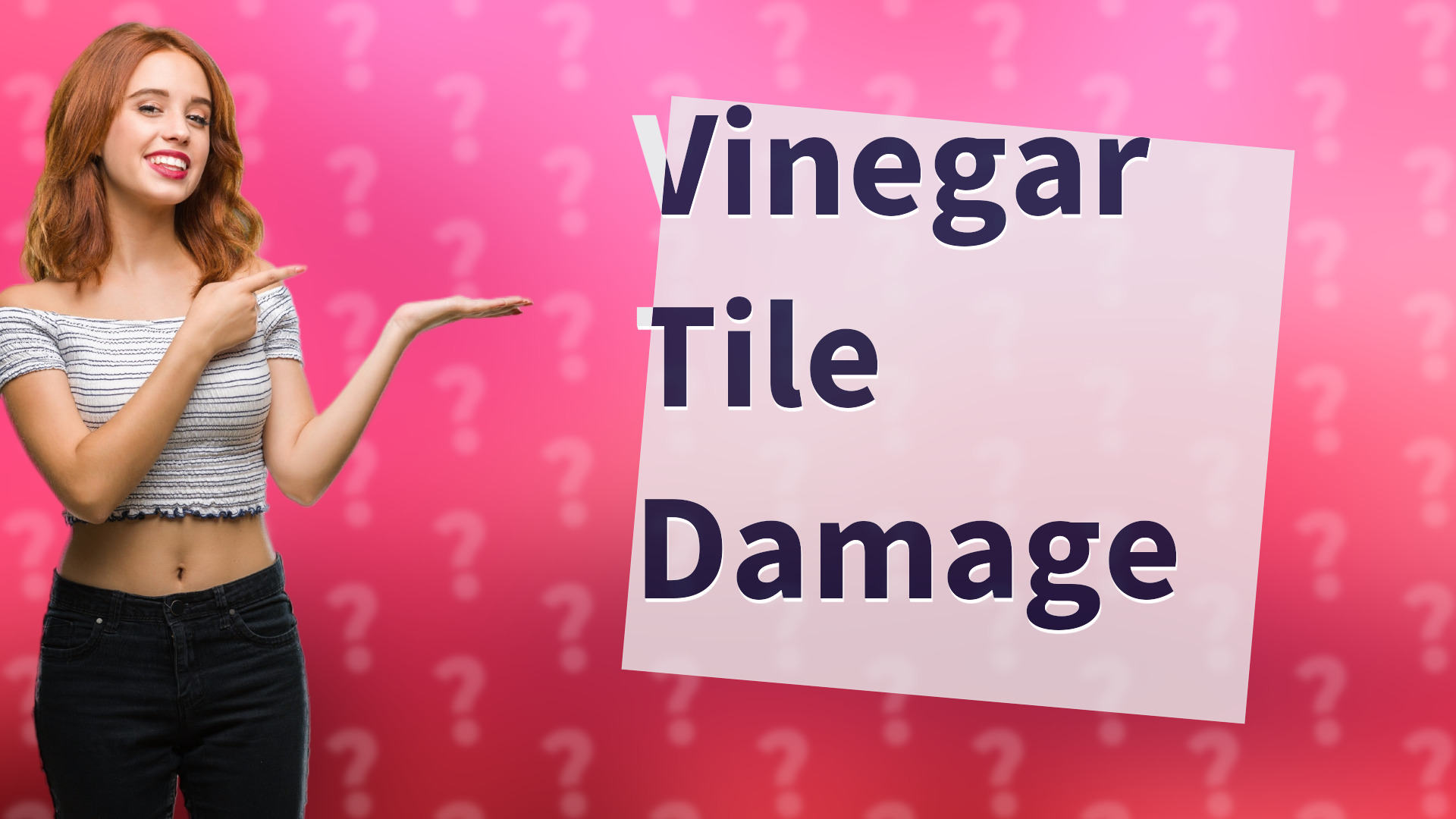 Vinegar Tile Damage