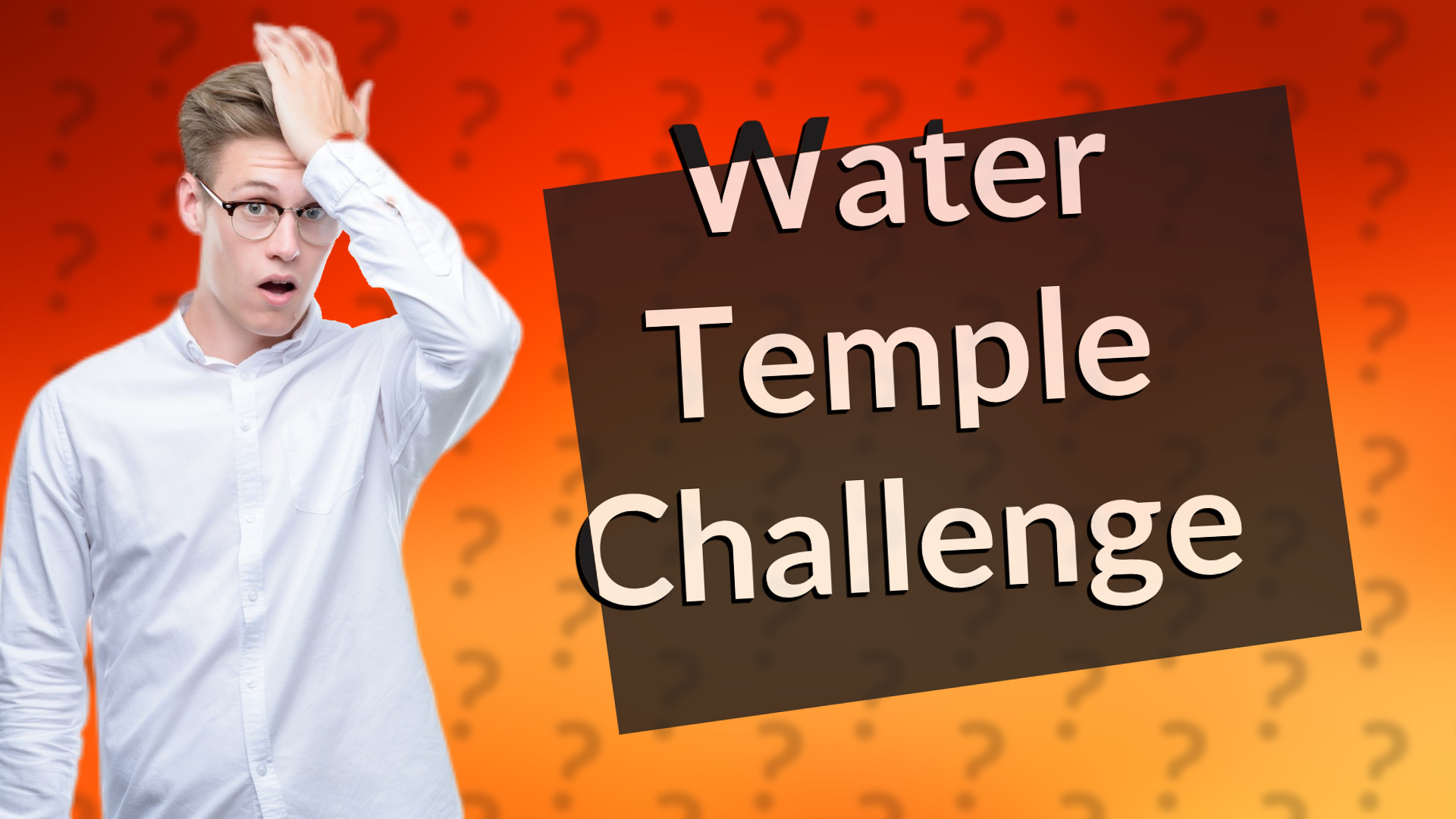 Water Temple Challenge