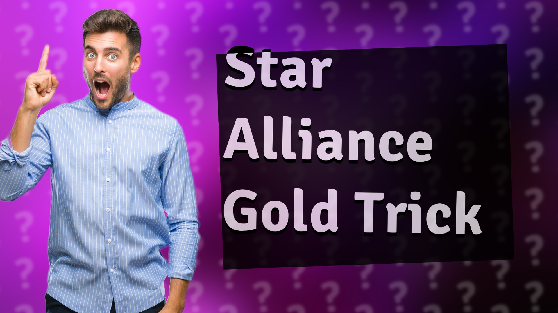 Star Alliance Gold Trick