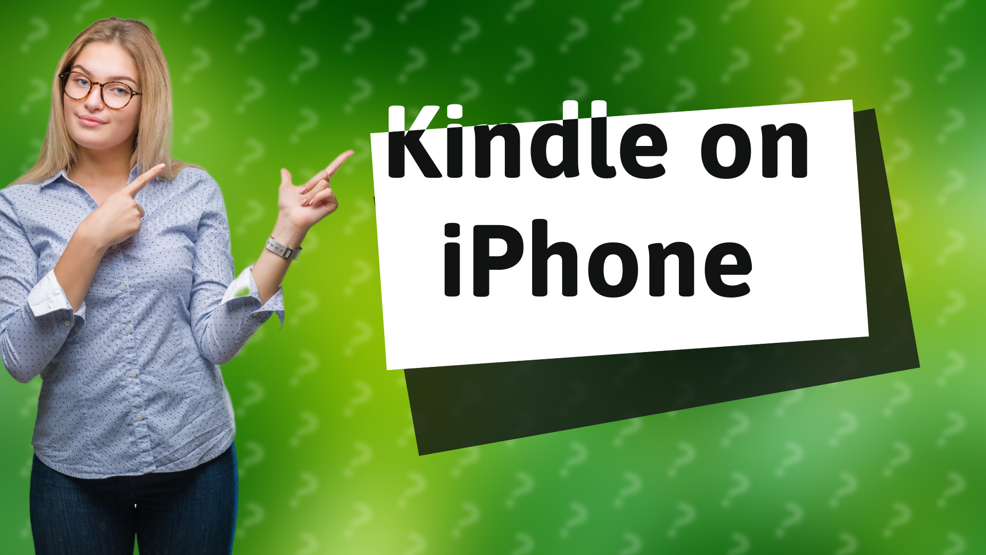 Kindle on iPhone