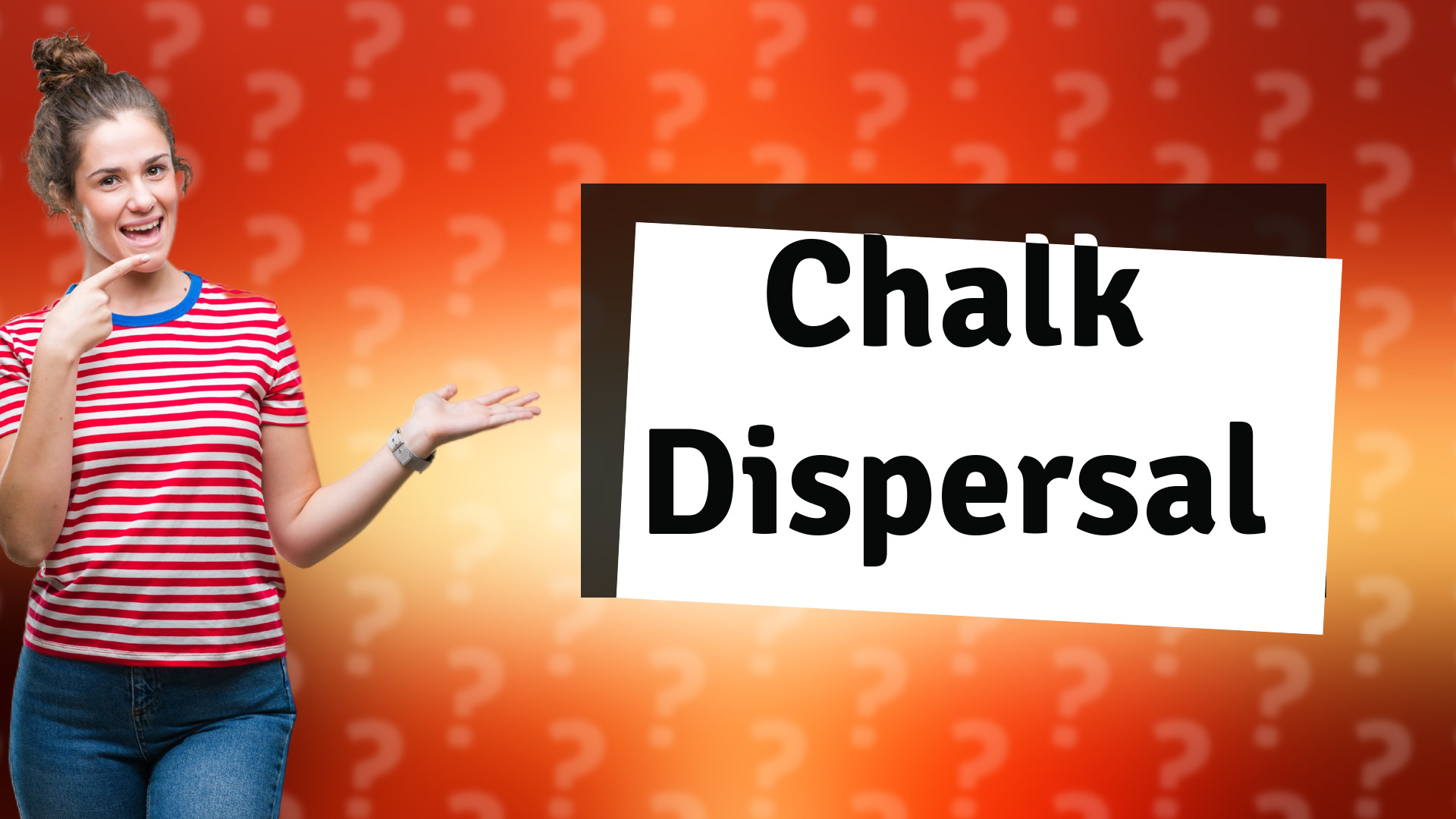 Chalk Dispersal