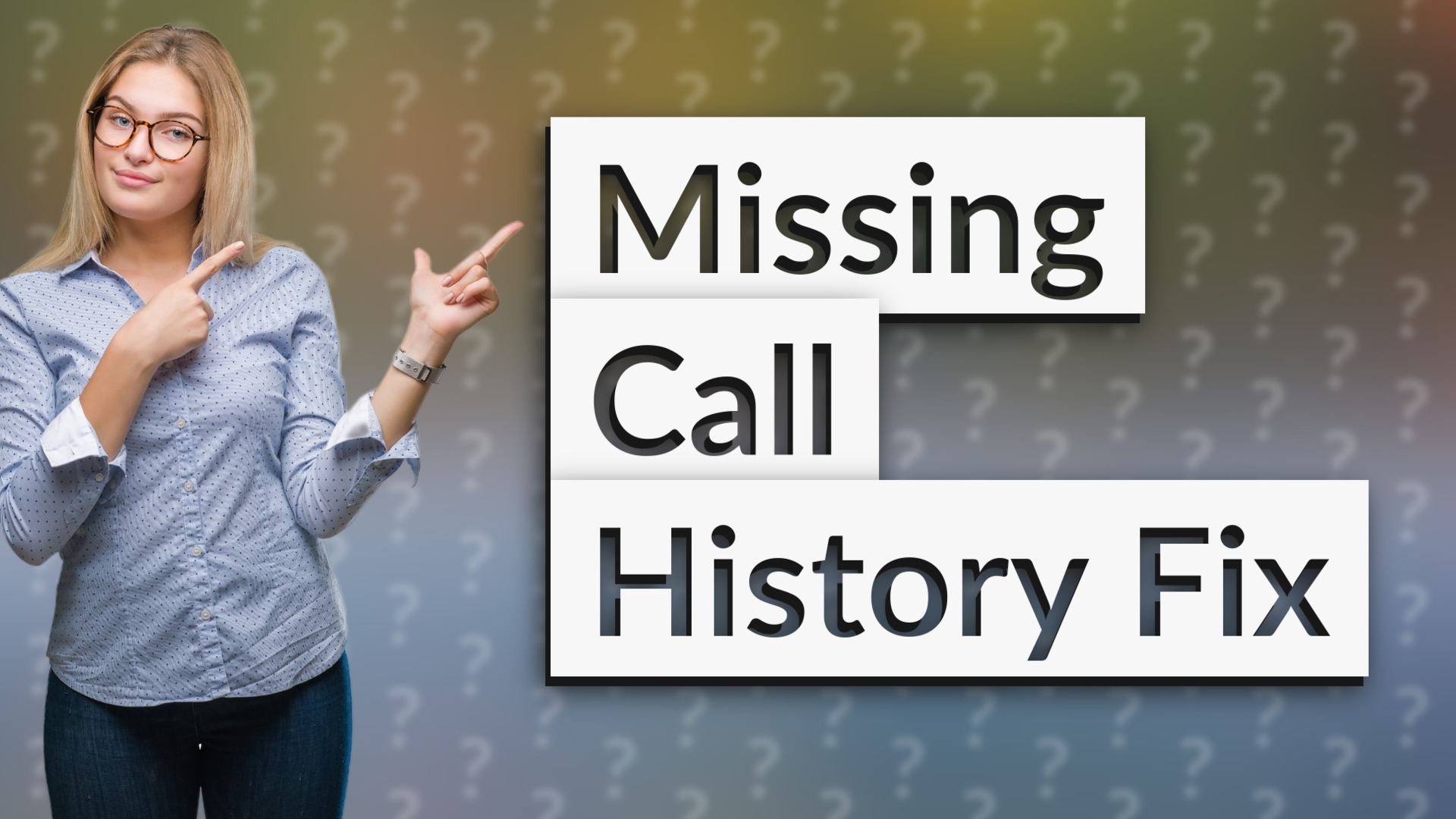 Missing Call History Fix