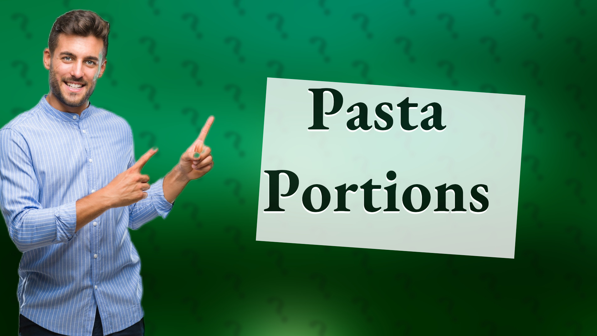 Pasta Portions