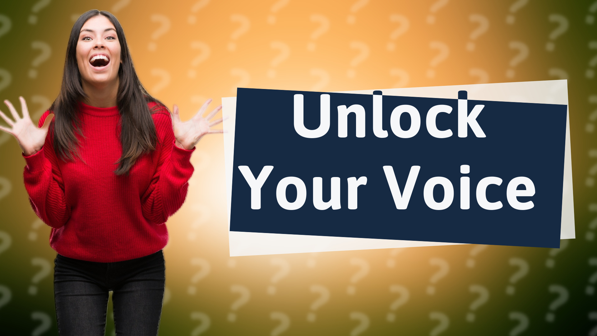 Unlock Your Voice
