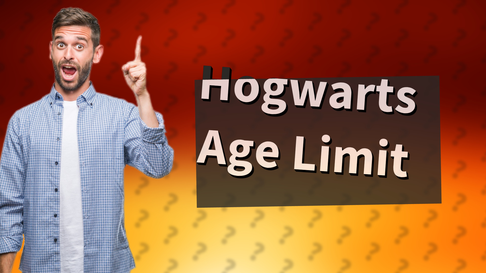 Hogwarts Age Limit