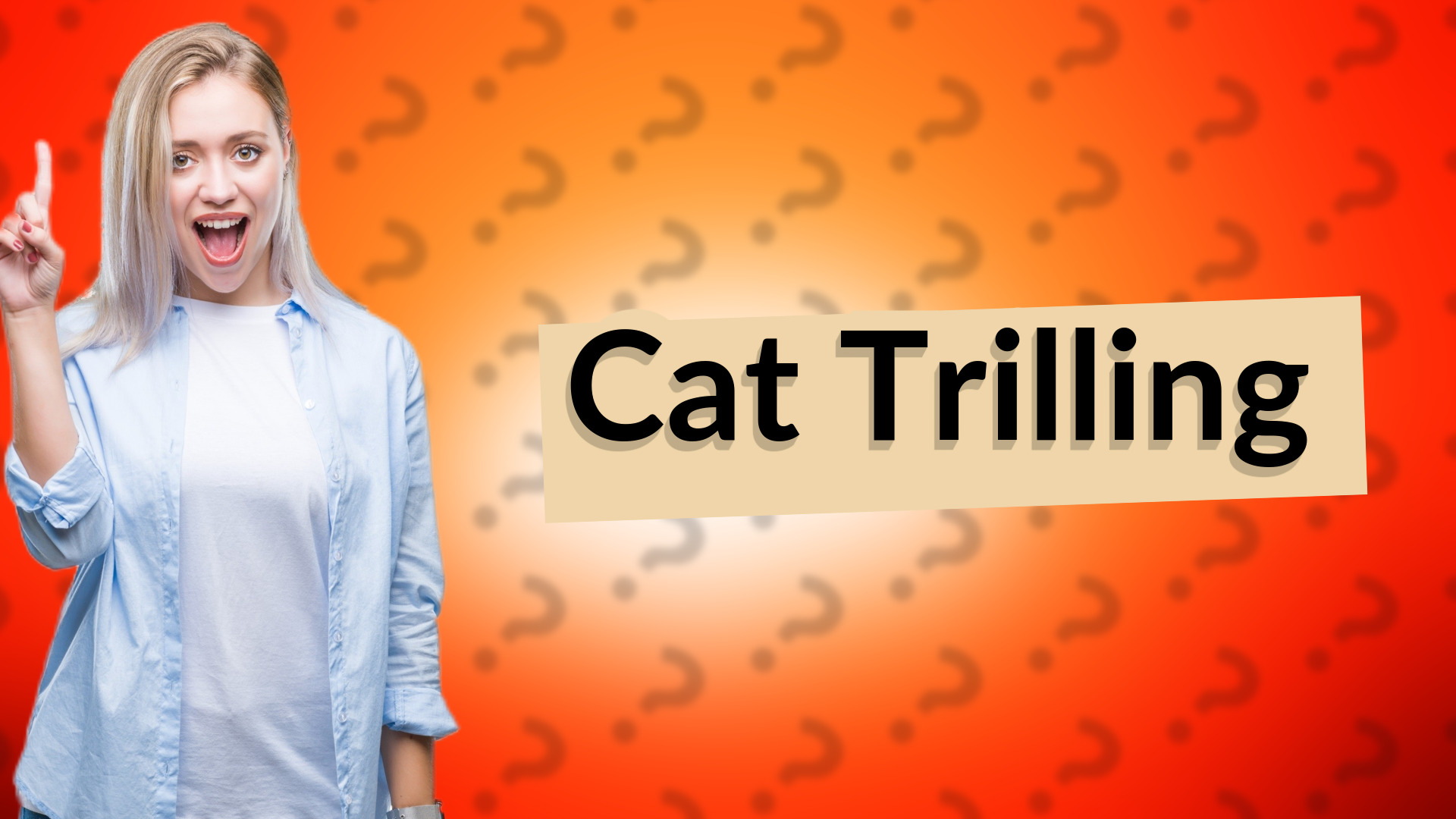 Cat Trilling