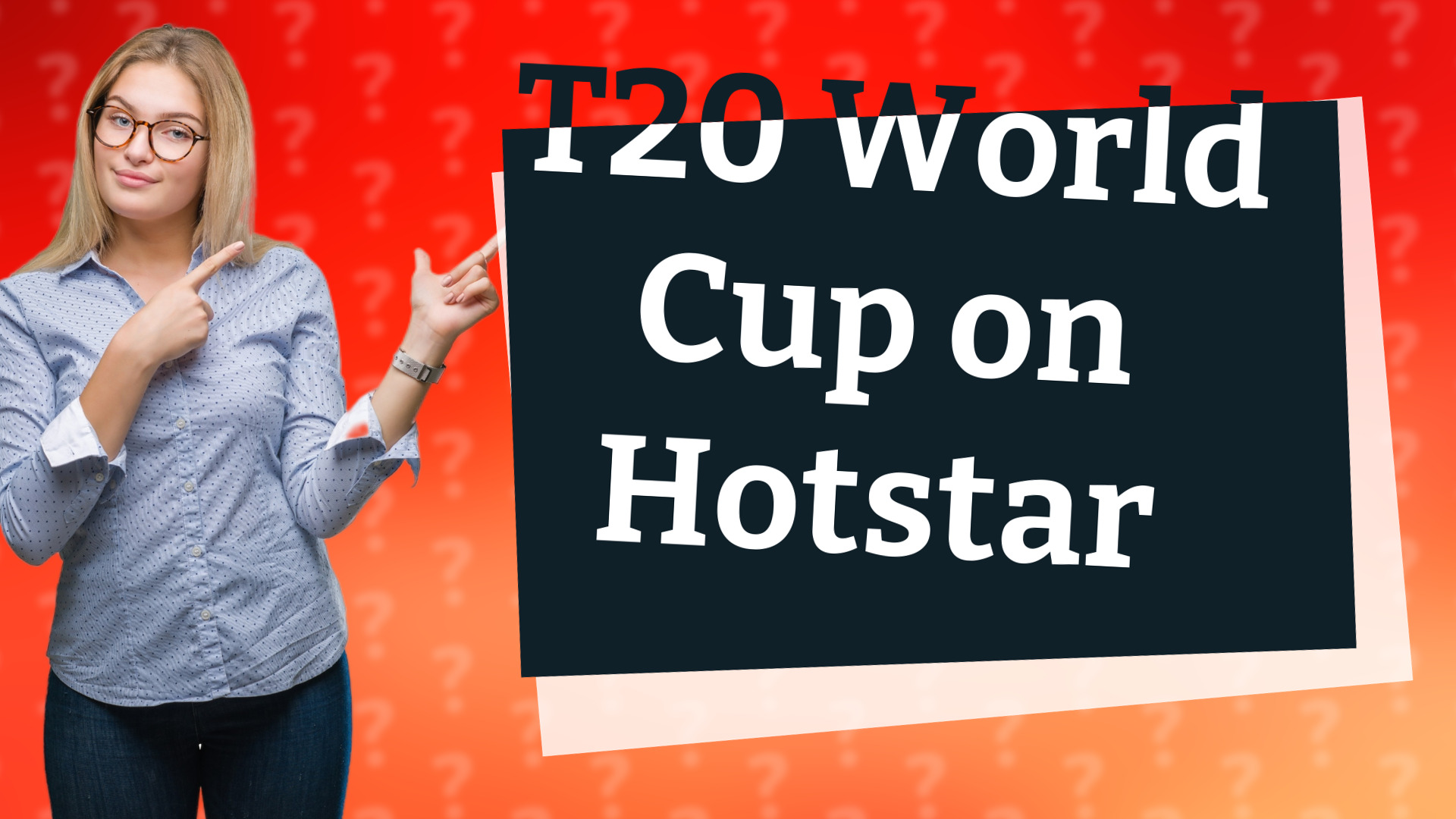 T20 World Cup on Hotstar