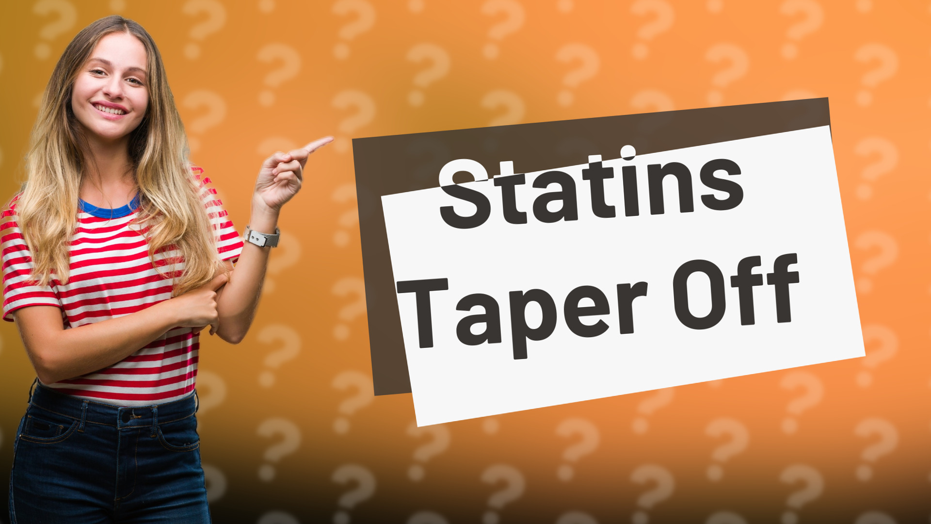 Statins Taper Off