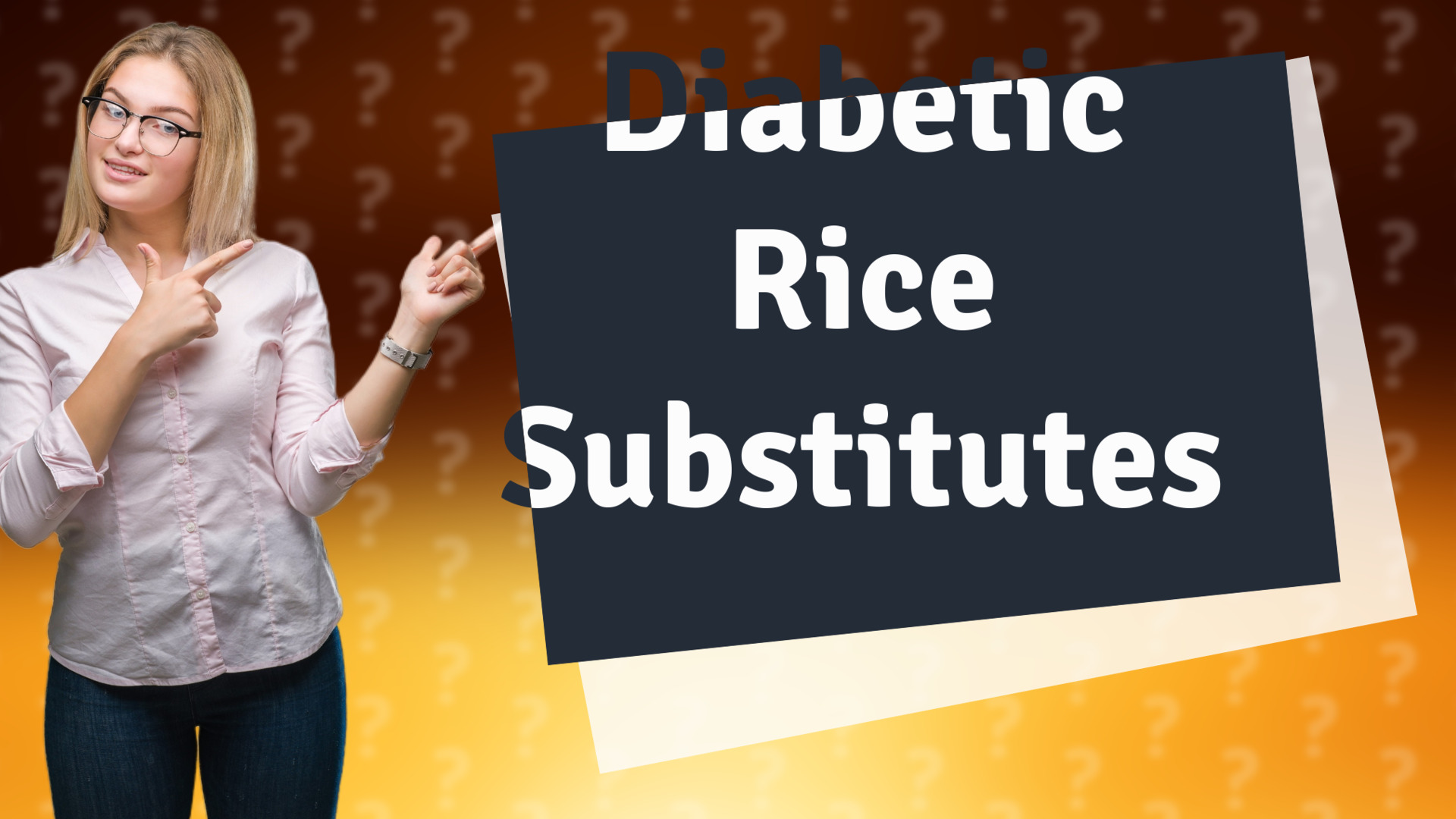 Diabetic Rice Substitutes