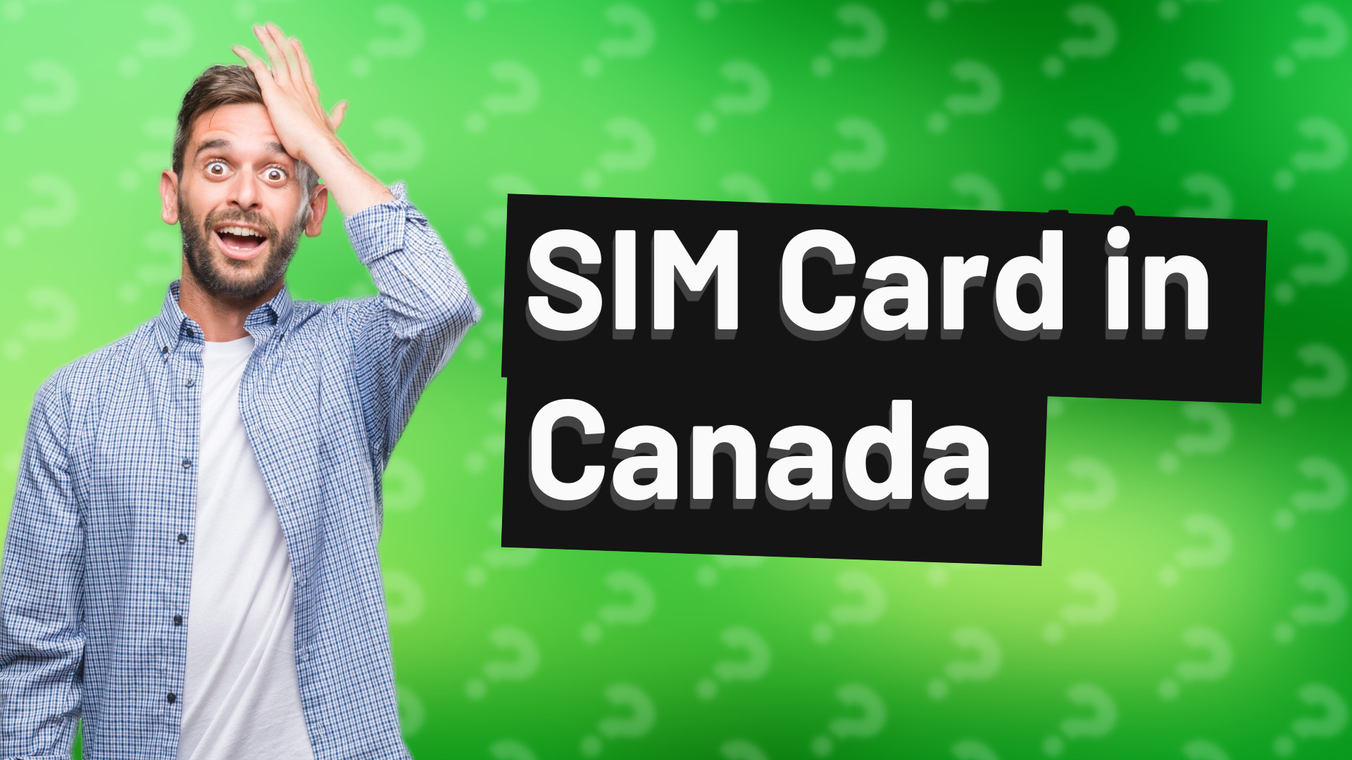 SIM Card in Canada