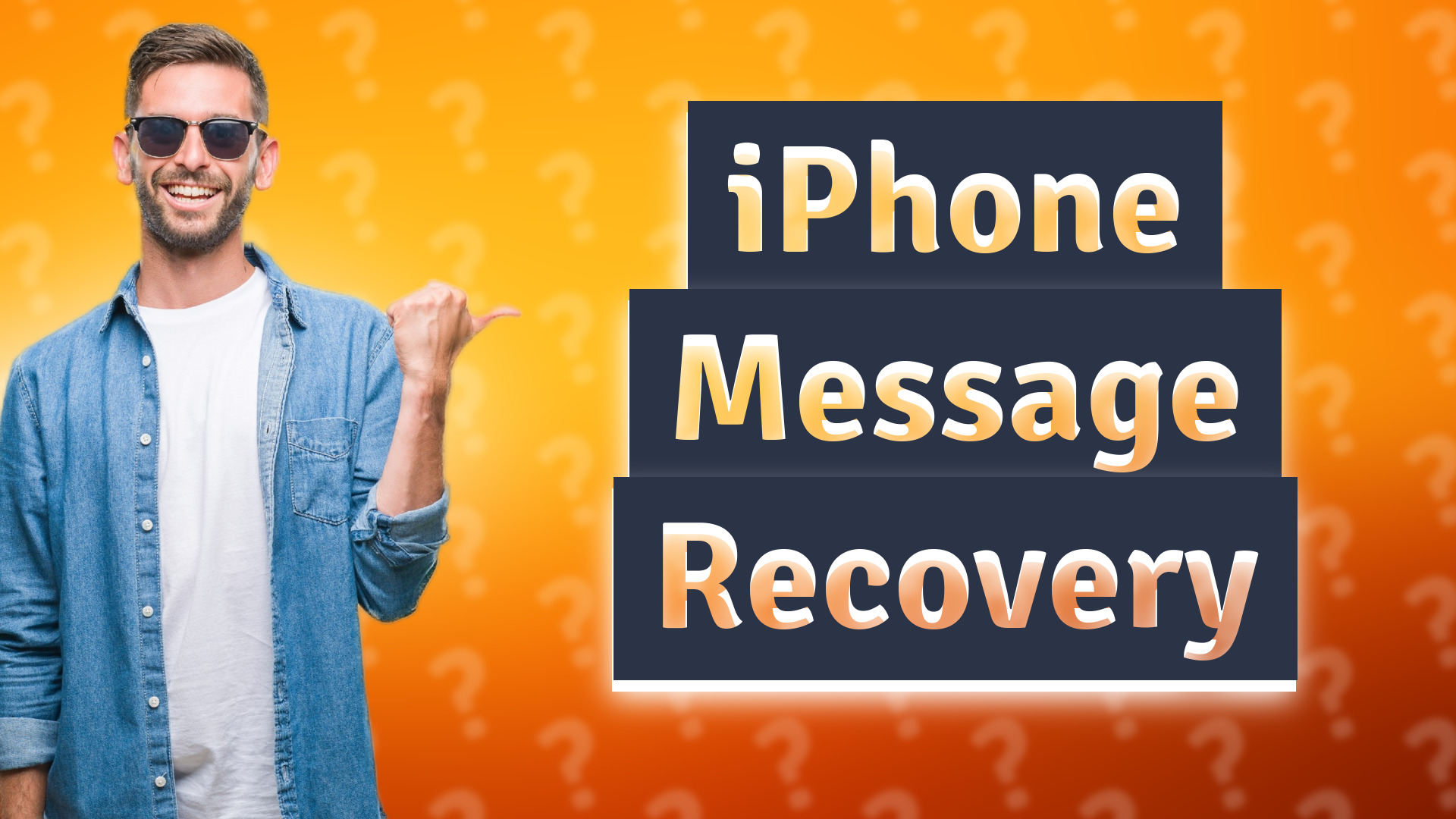 iPhone Message Recovery