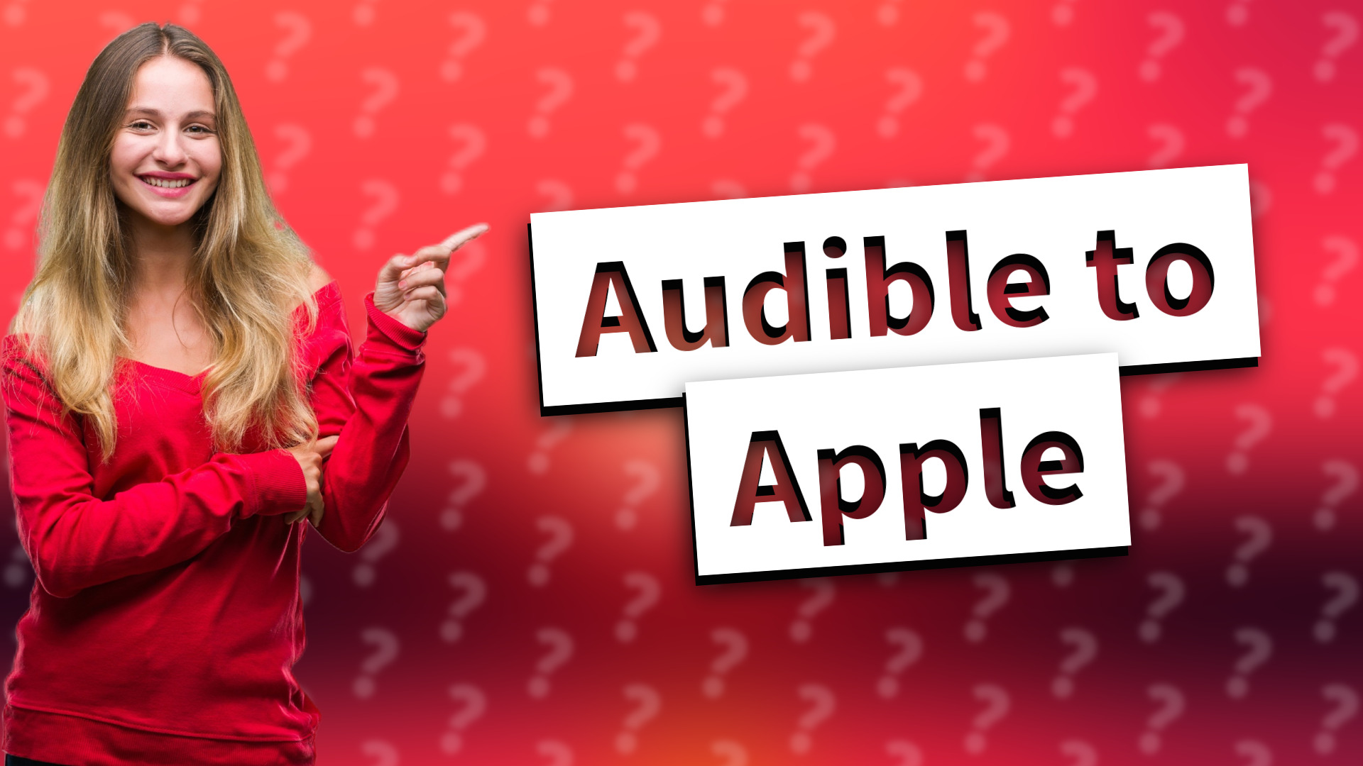 Audible to Apple