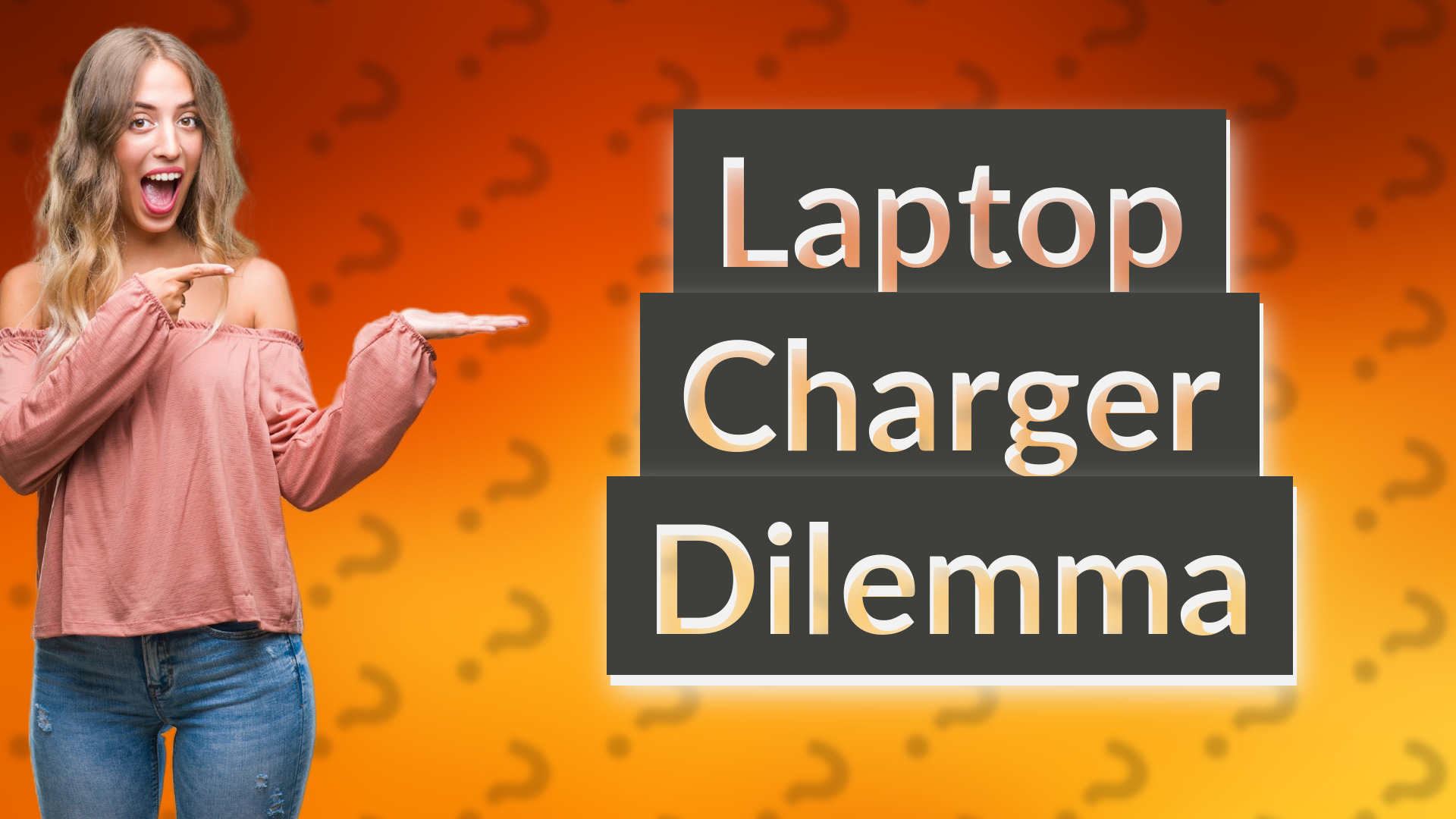 Laptop Charger Dilemma