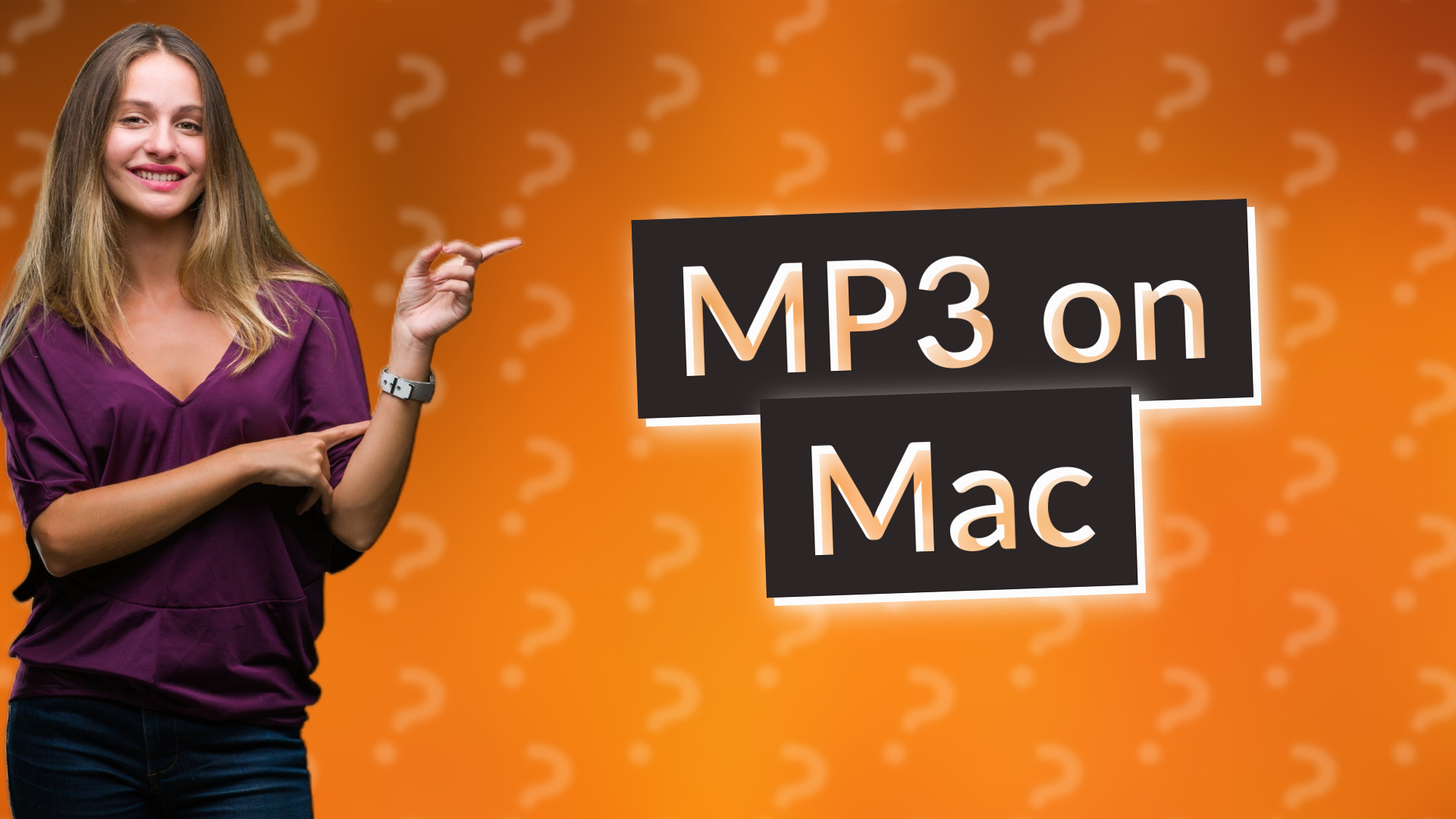 MP3 on Mac