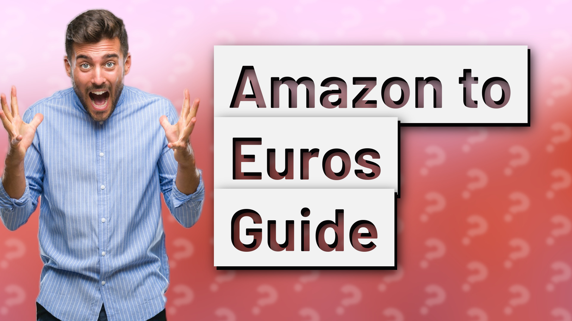 Amazon to Euros Guide