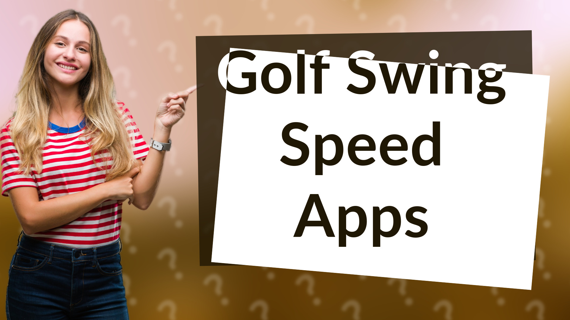 Golf Swing Speed Apps
