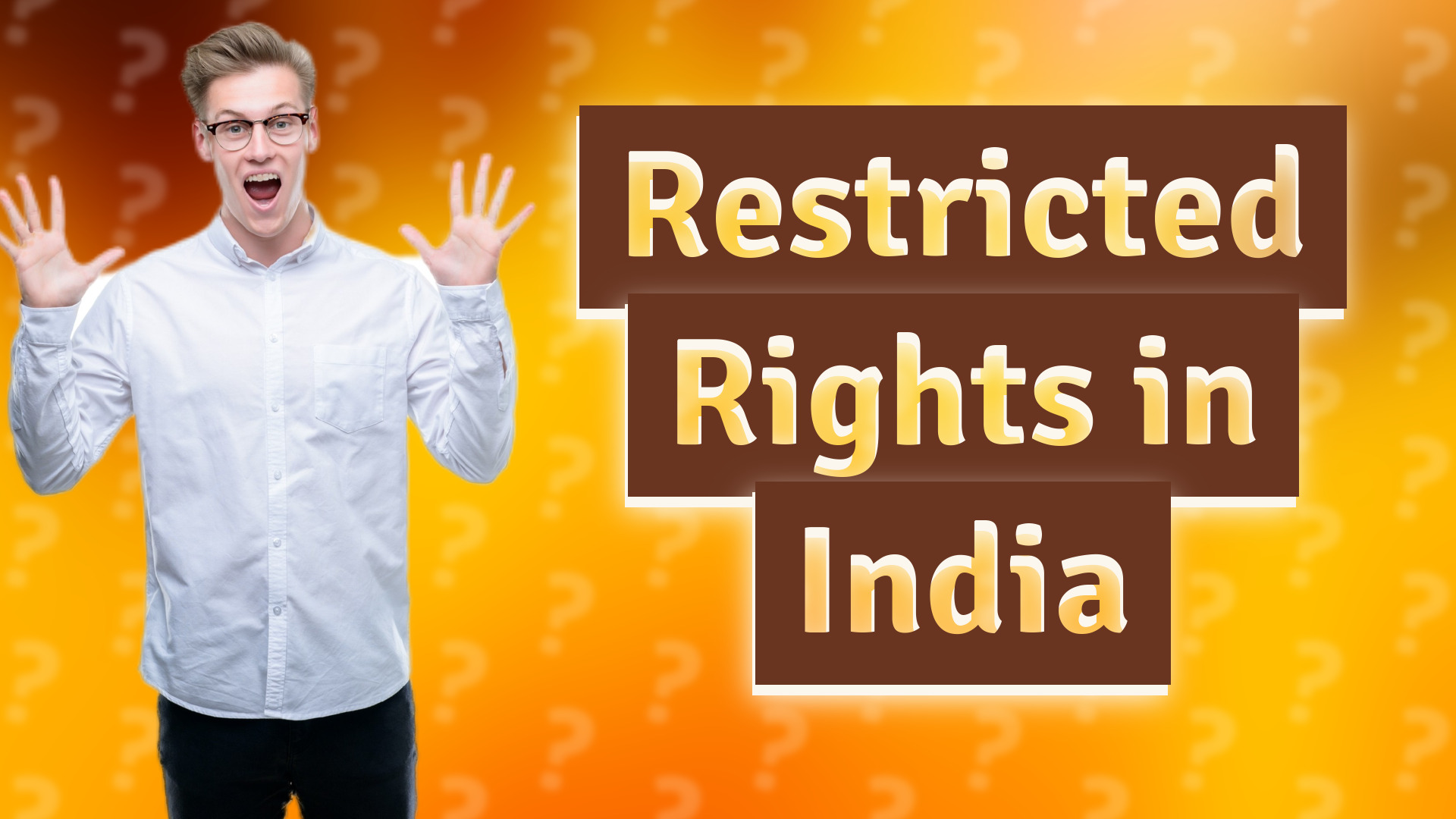 Restricted Rights in India