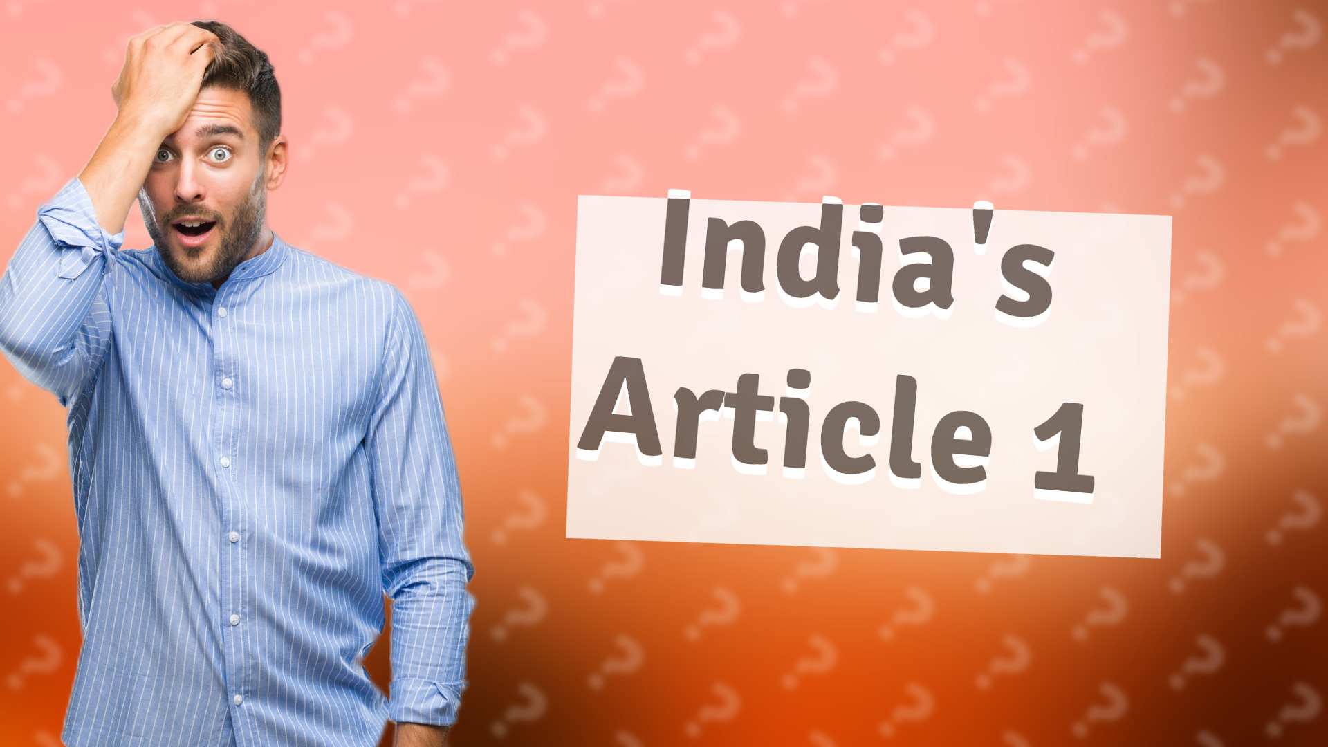 India's Article 1