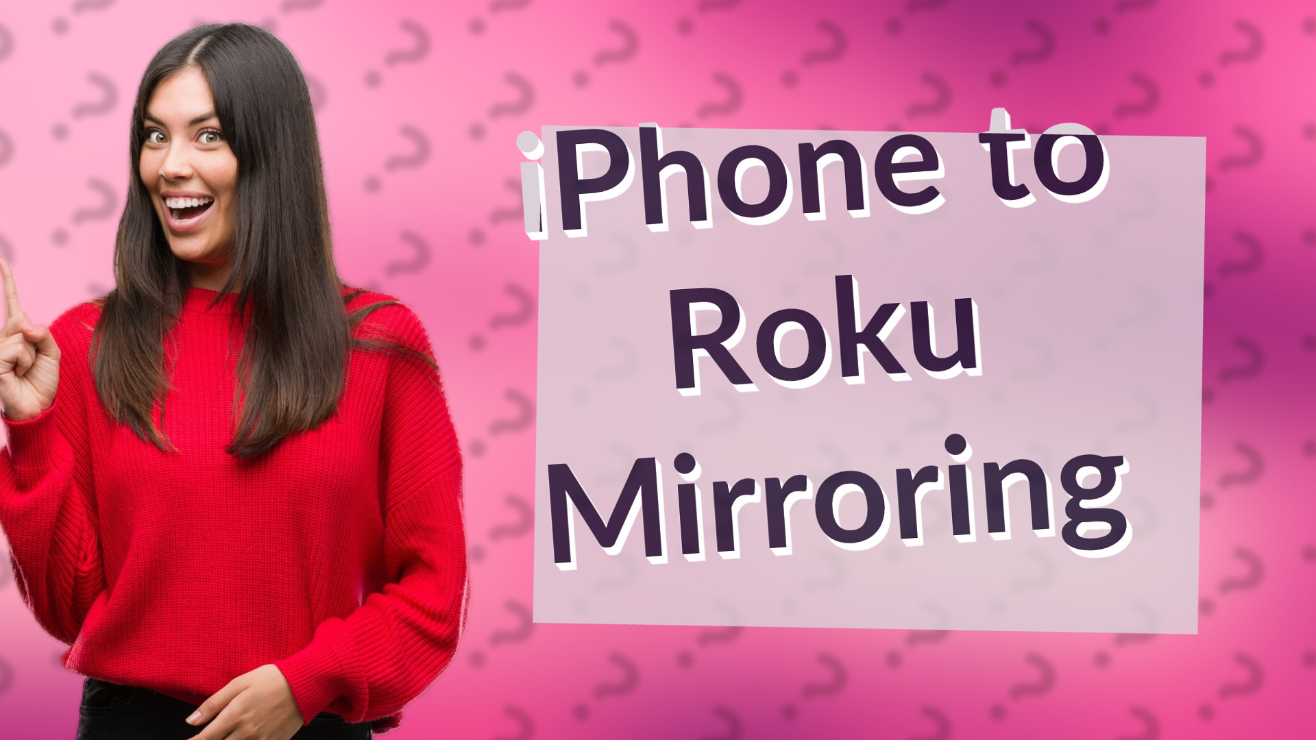 iPhone to Roku Mirroring