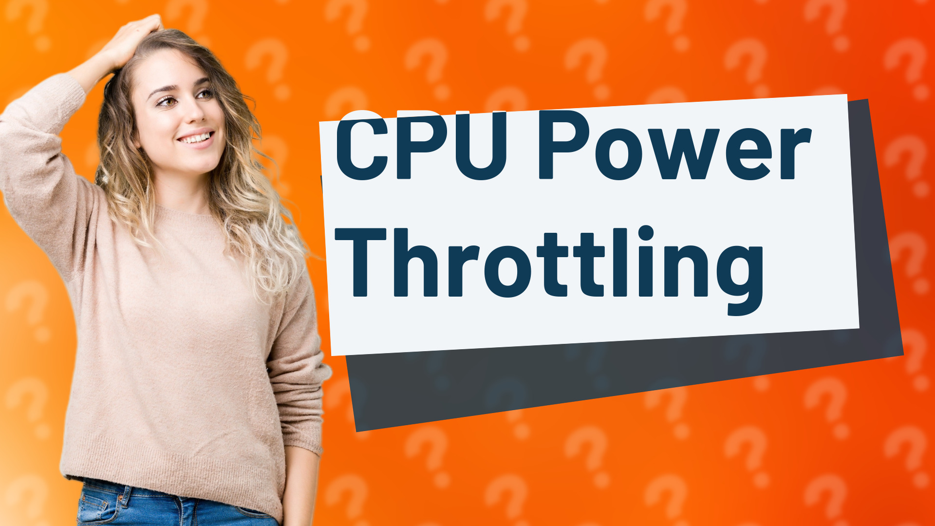 CPU Power Throttling