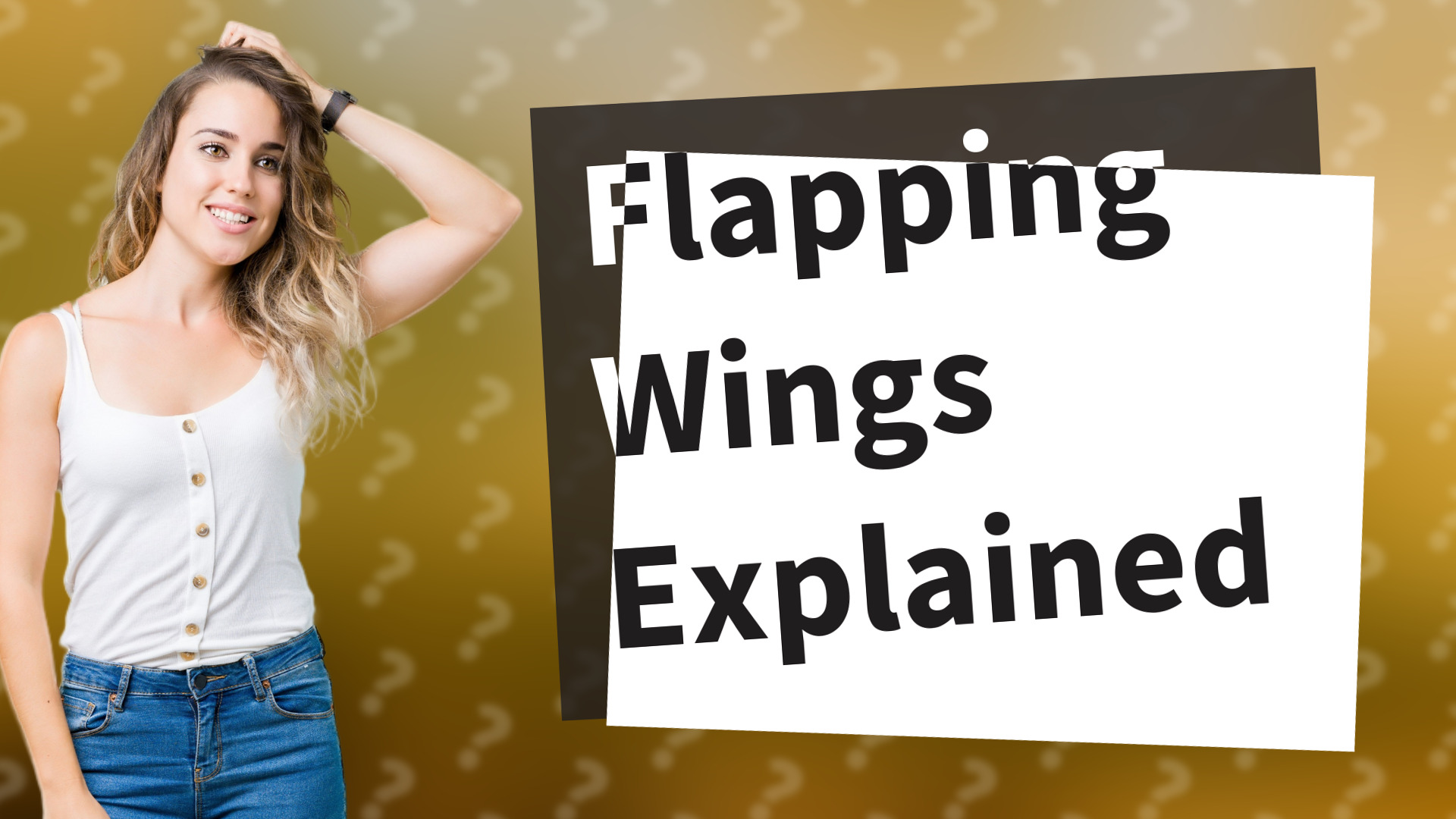 Flapping Wings Explained