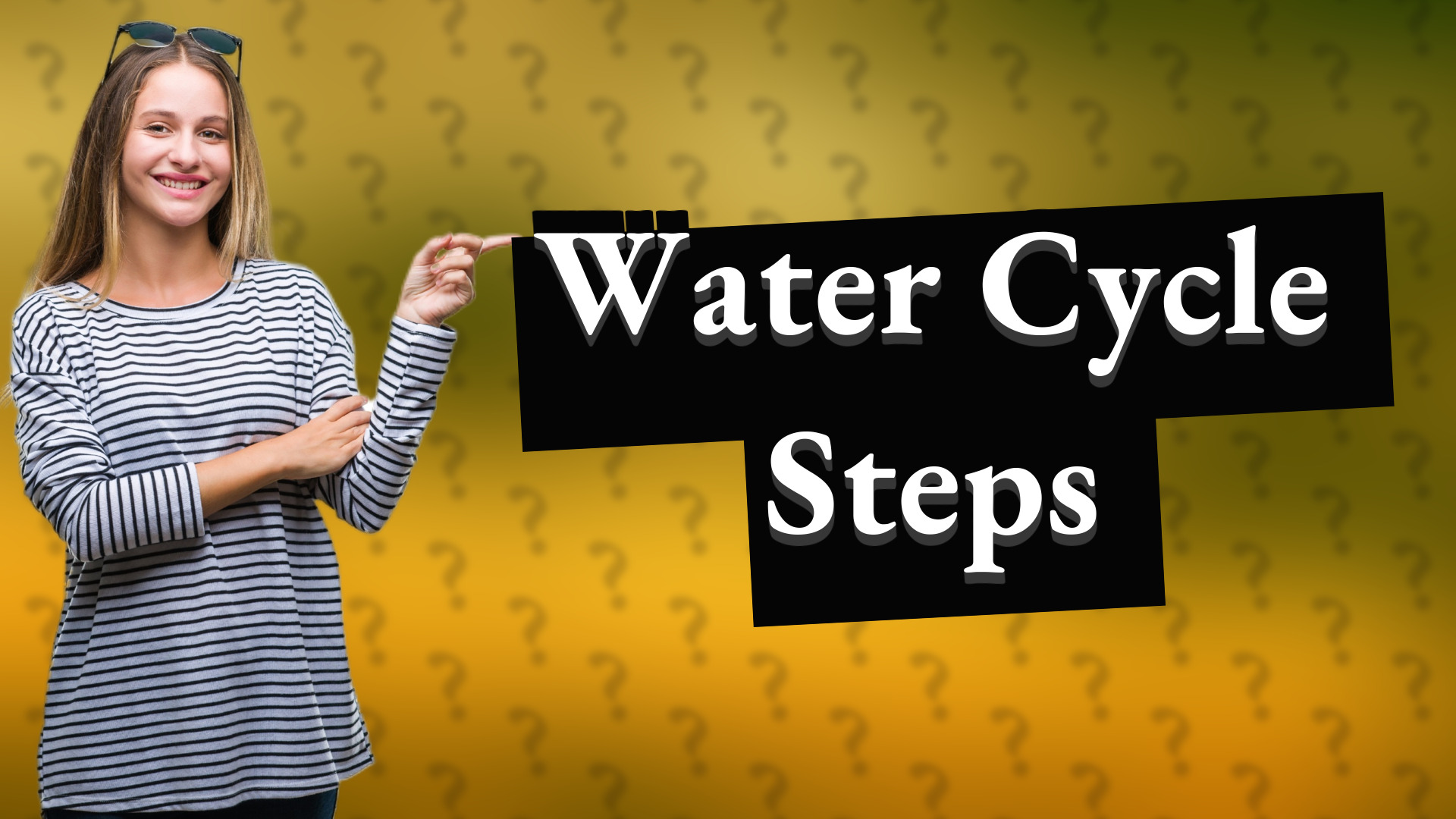 Water Cycle Steps