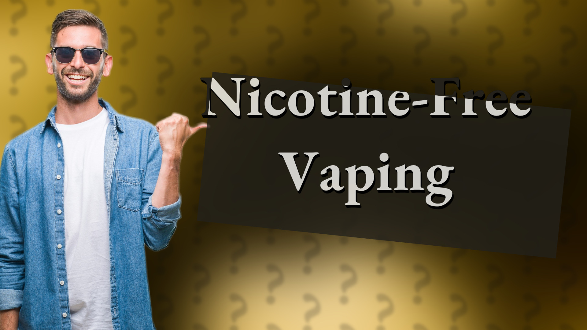 Nicotine-Free Vaping