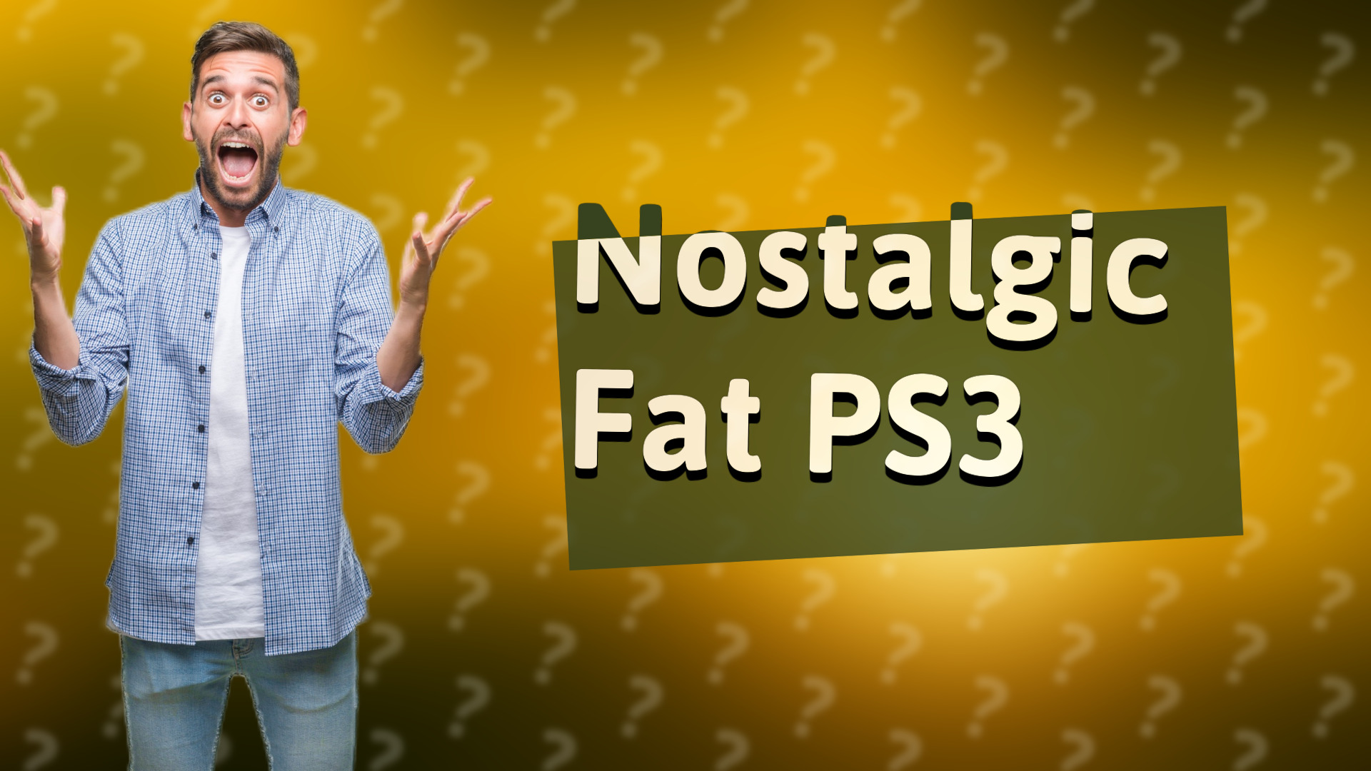 Nostalgic Fat PS3