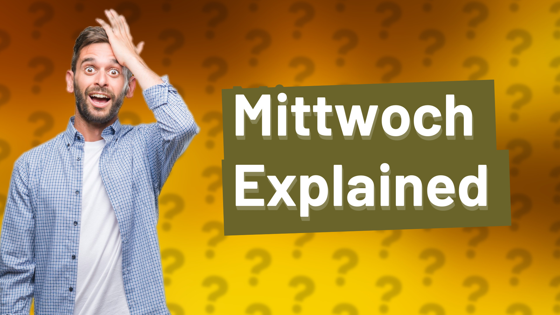 Mittwoch Explained