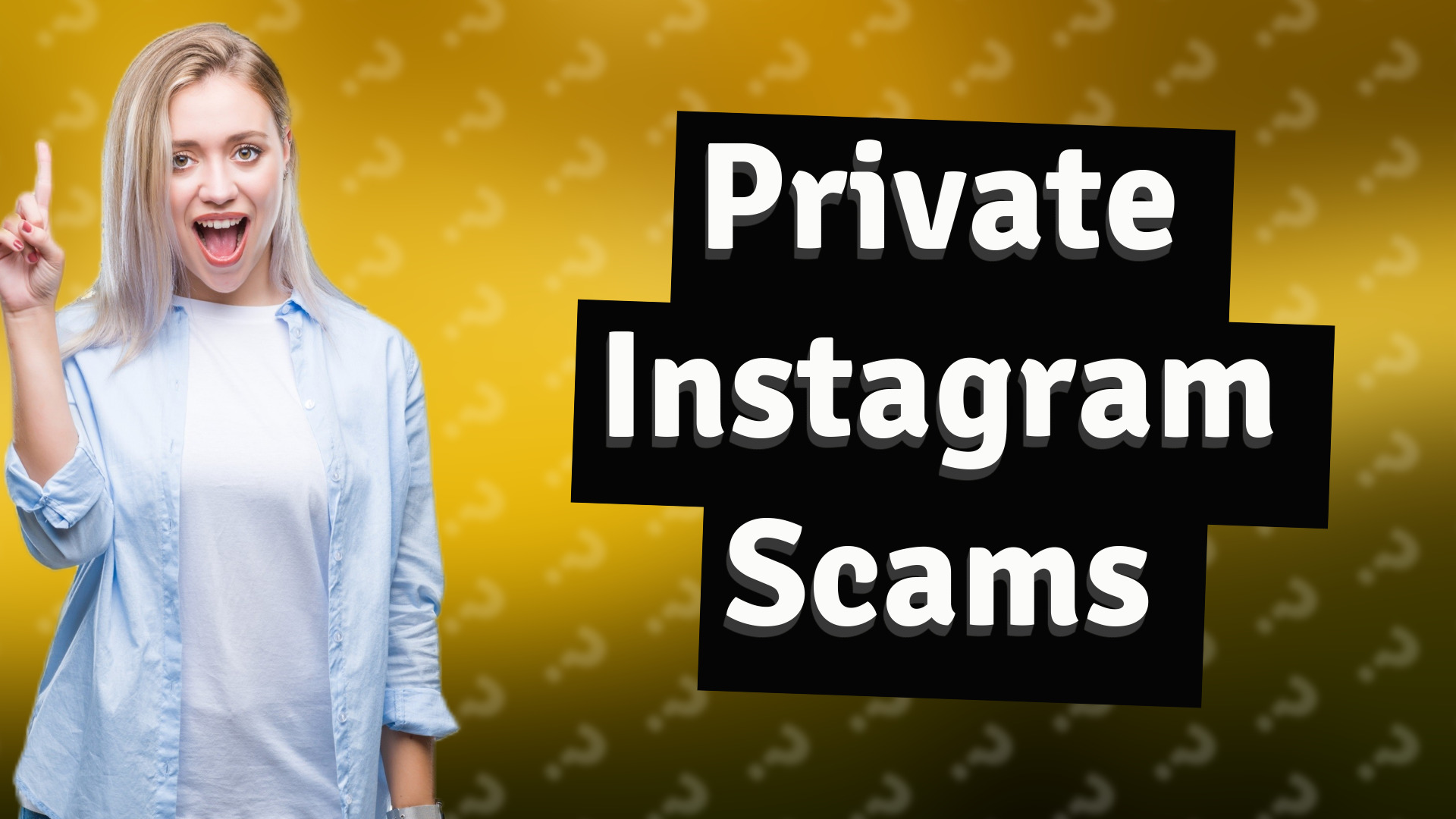 Private Instagram Scams