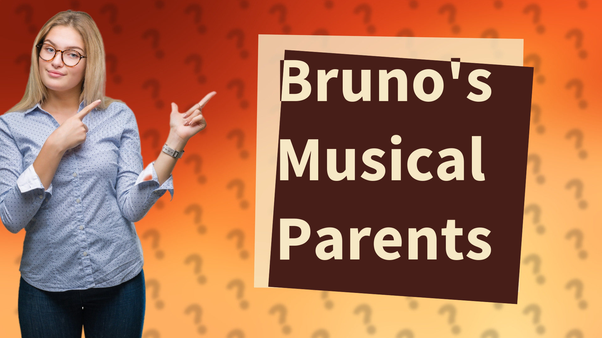 Bruno's Musical Parents