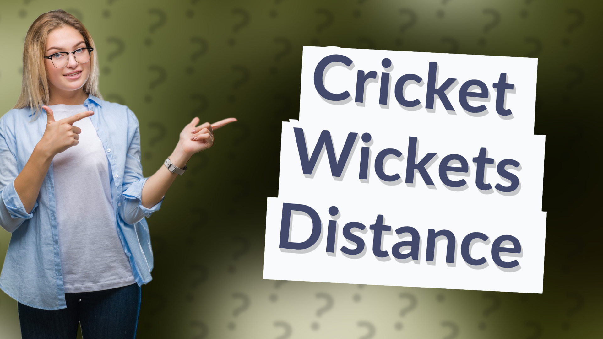 Cricket Wickets Distance