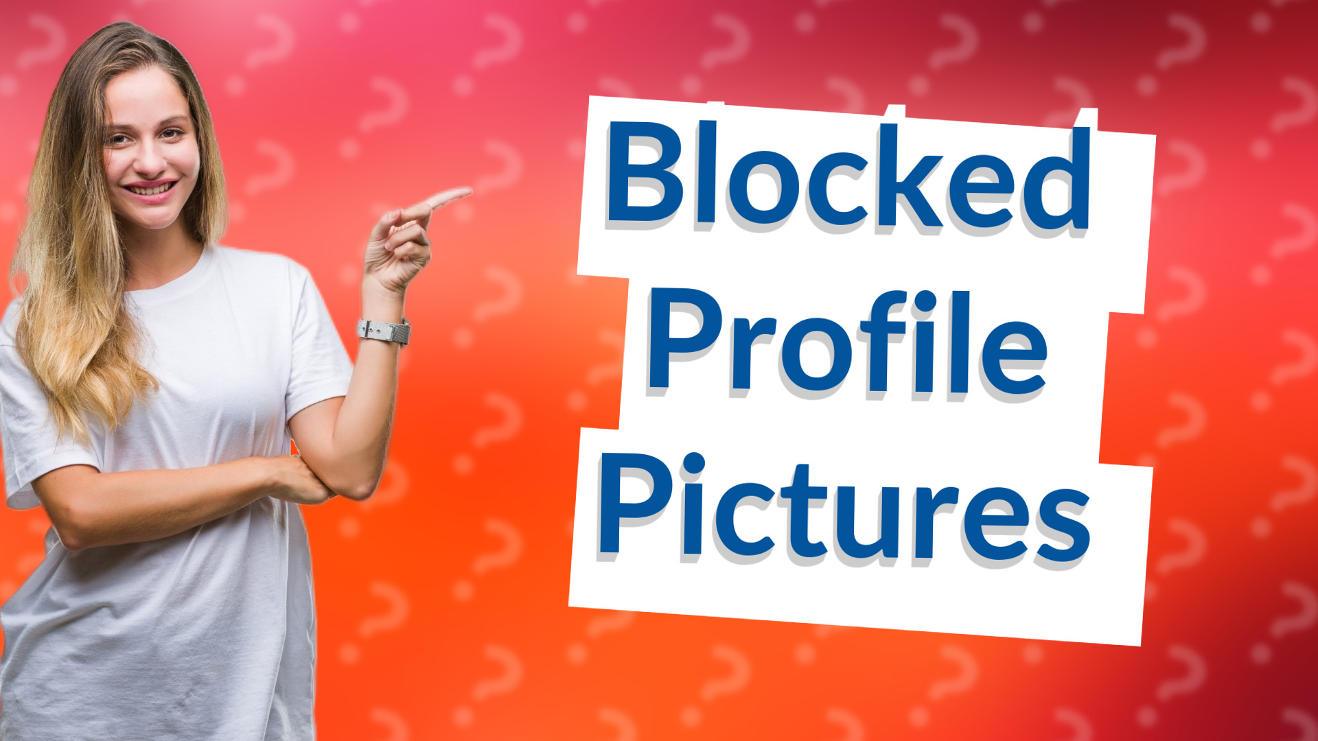Blocked Profile Pictures