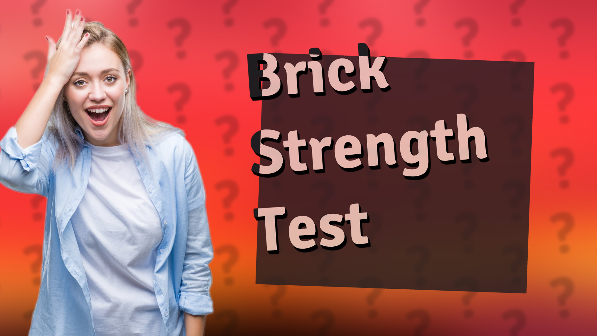 Brick Strength Test