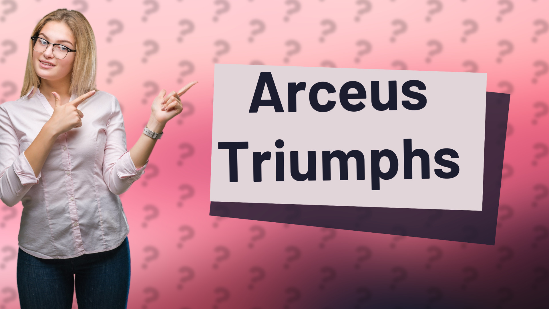 Arceus Triumphs