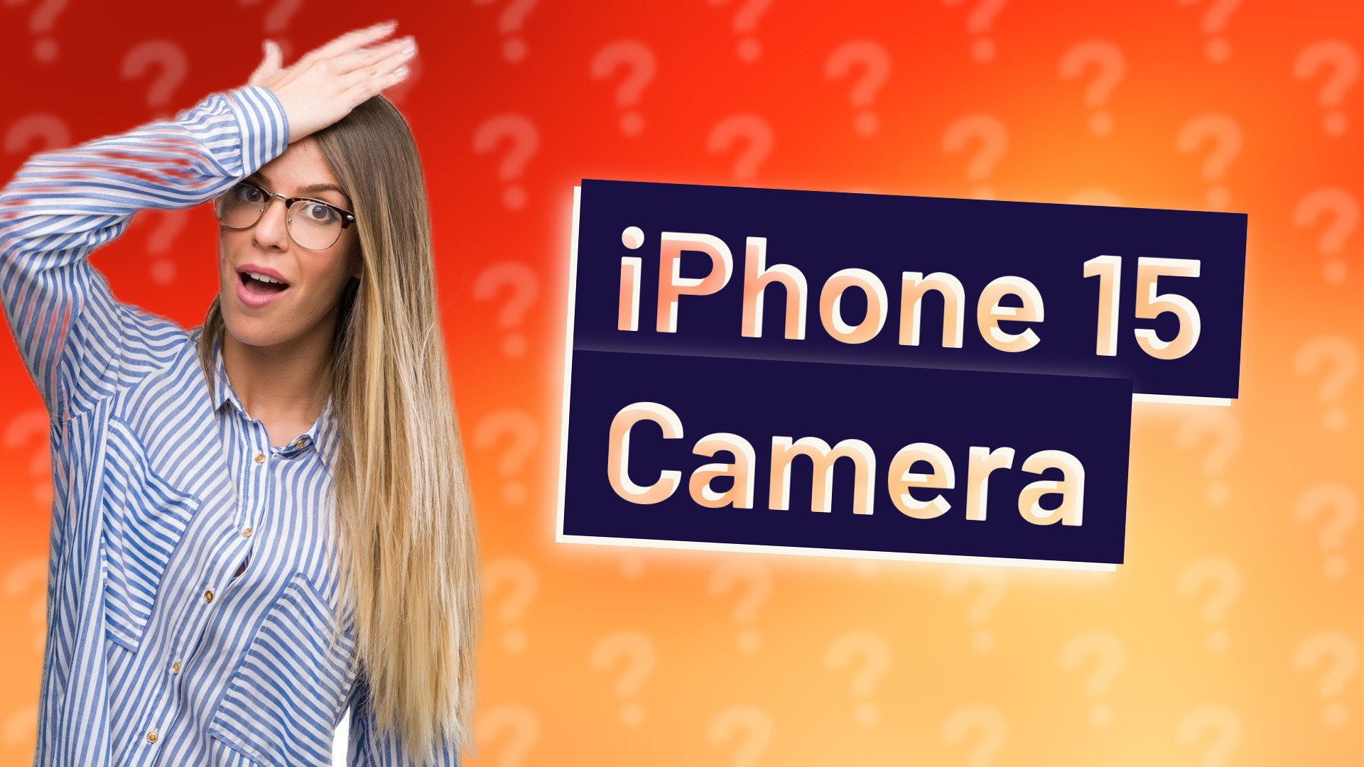 iPhone 15 Camera