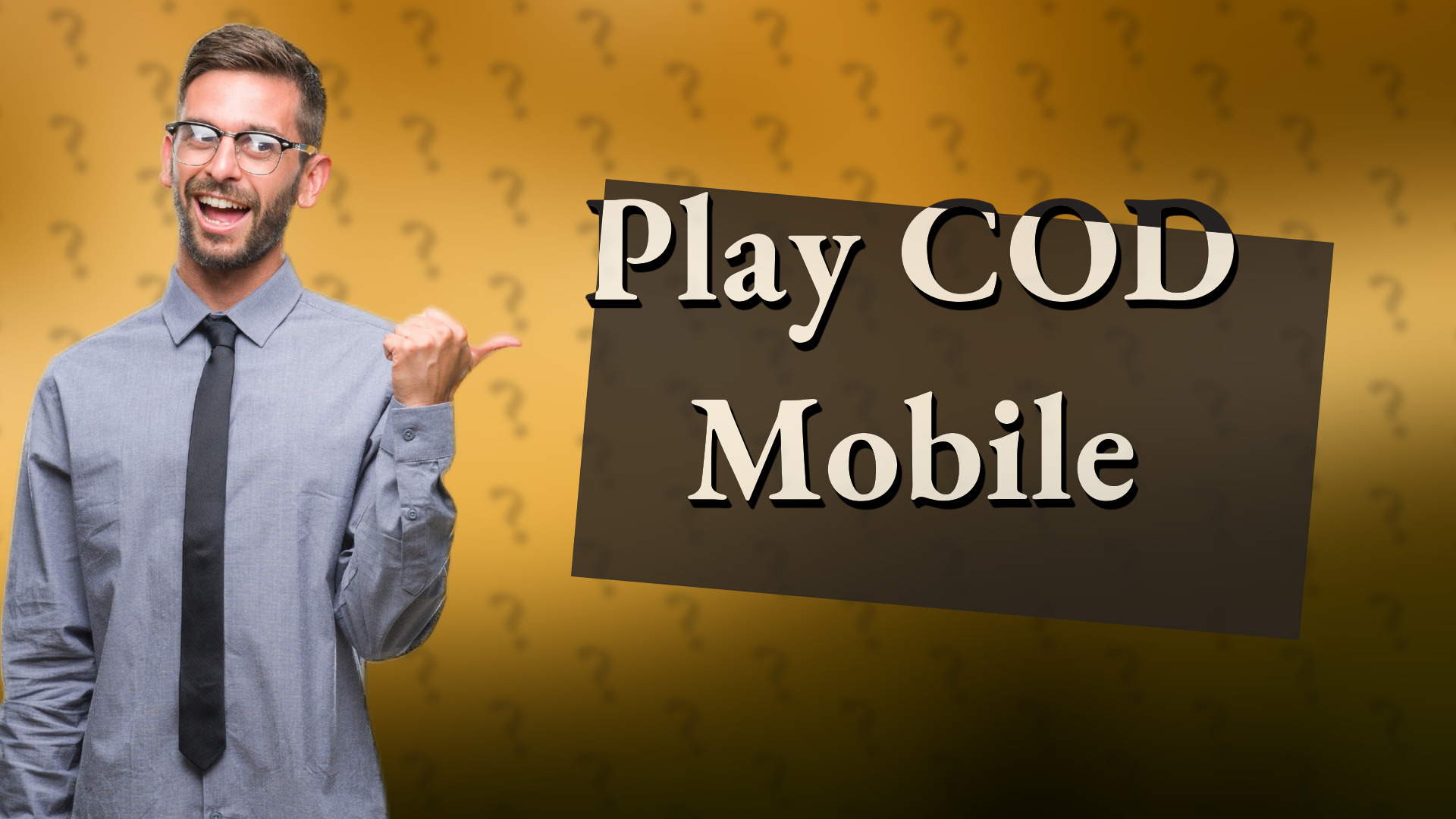 Play COD Mobile