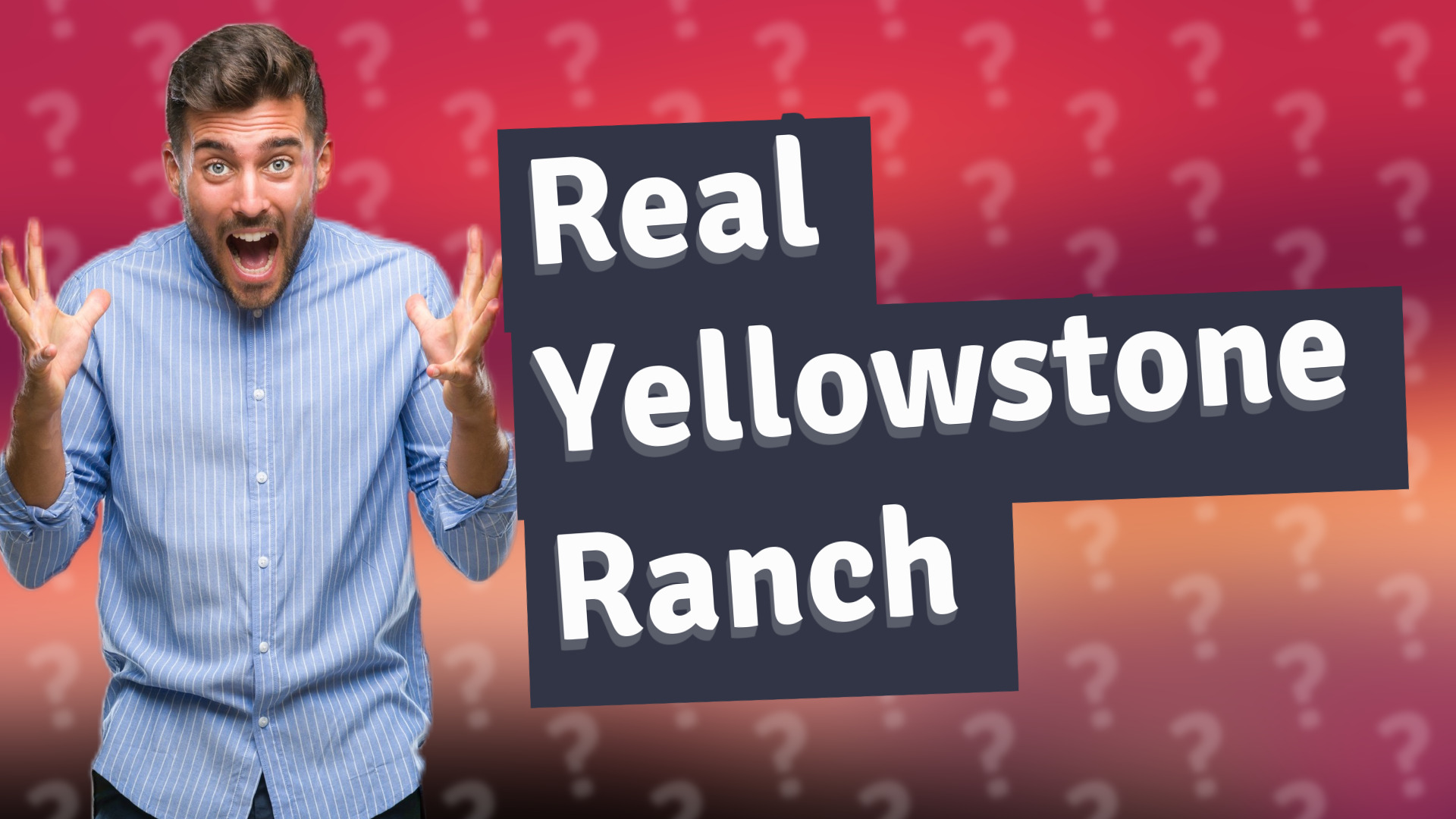 Real Yellowstone Ranch