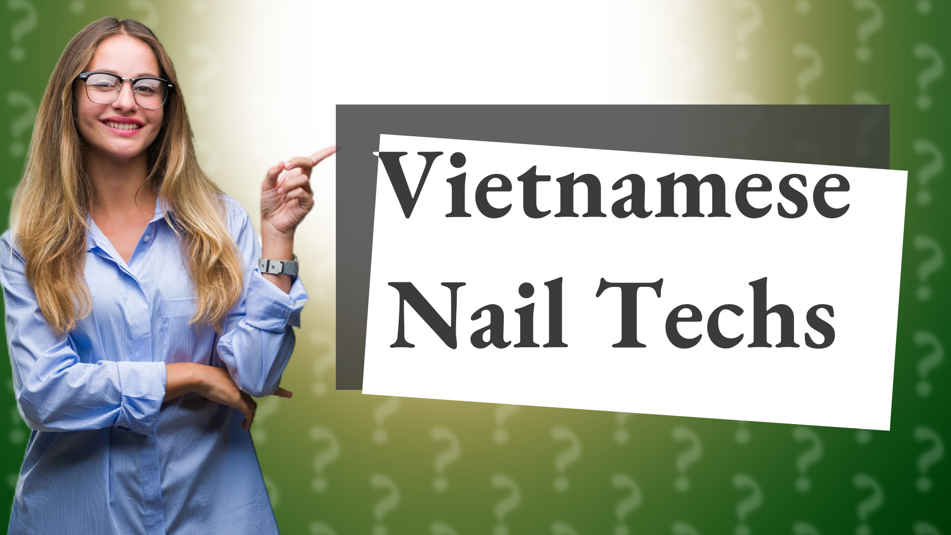 Vietnamese Nail Techs