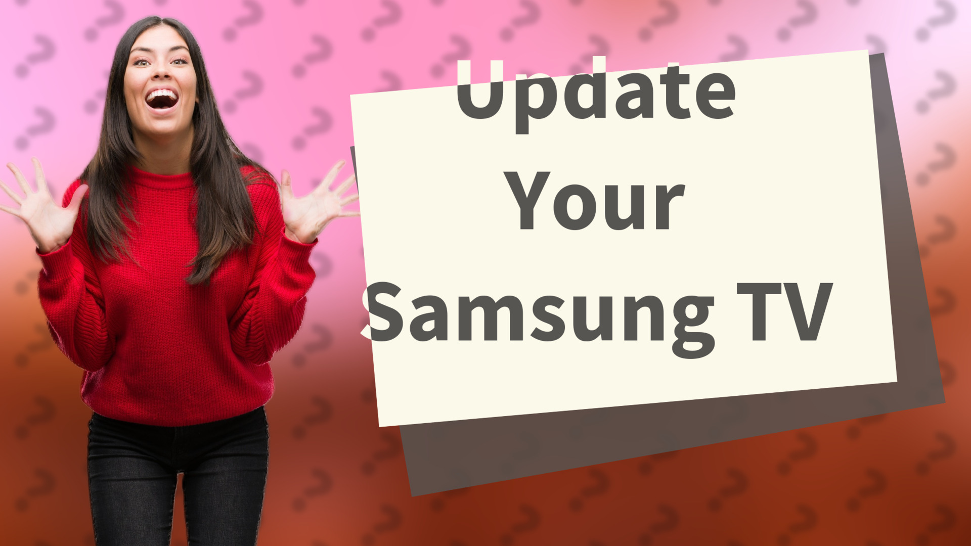 Update Your Samsung TV
