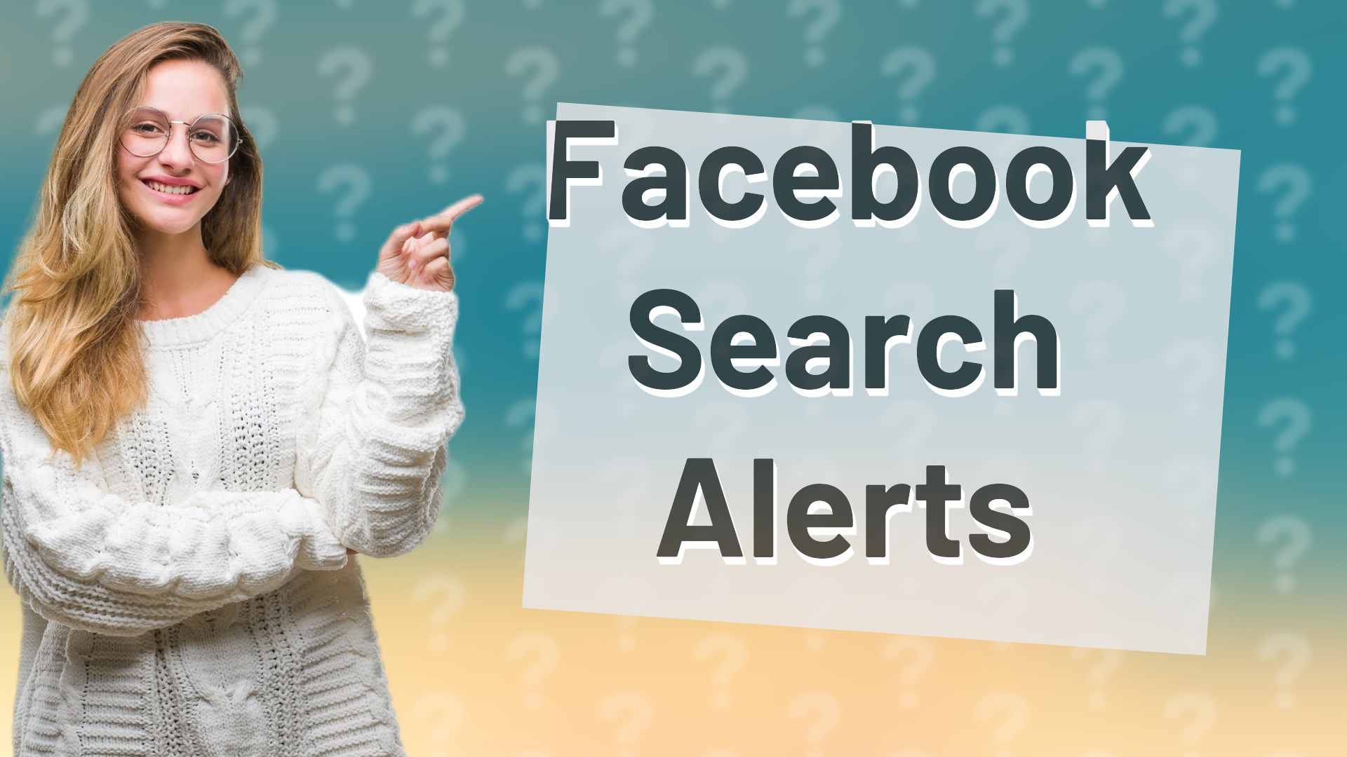 Facebook Search Alerts
