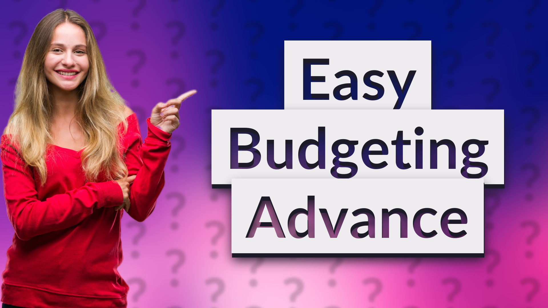 Easy Budgeting Advance