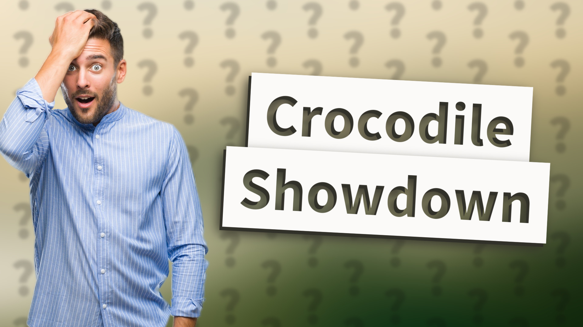 Crocodile Showdown