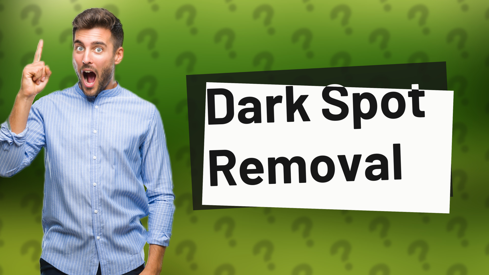 Dark Spot Removal