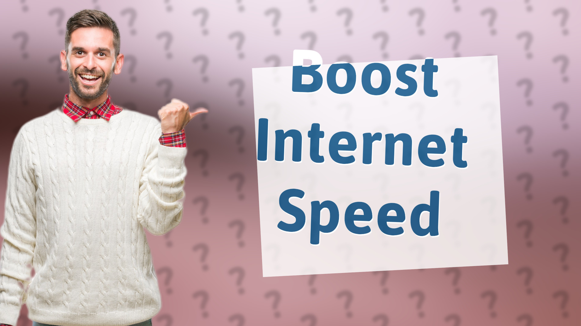 Boost Internet Speed