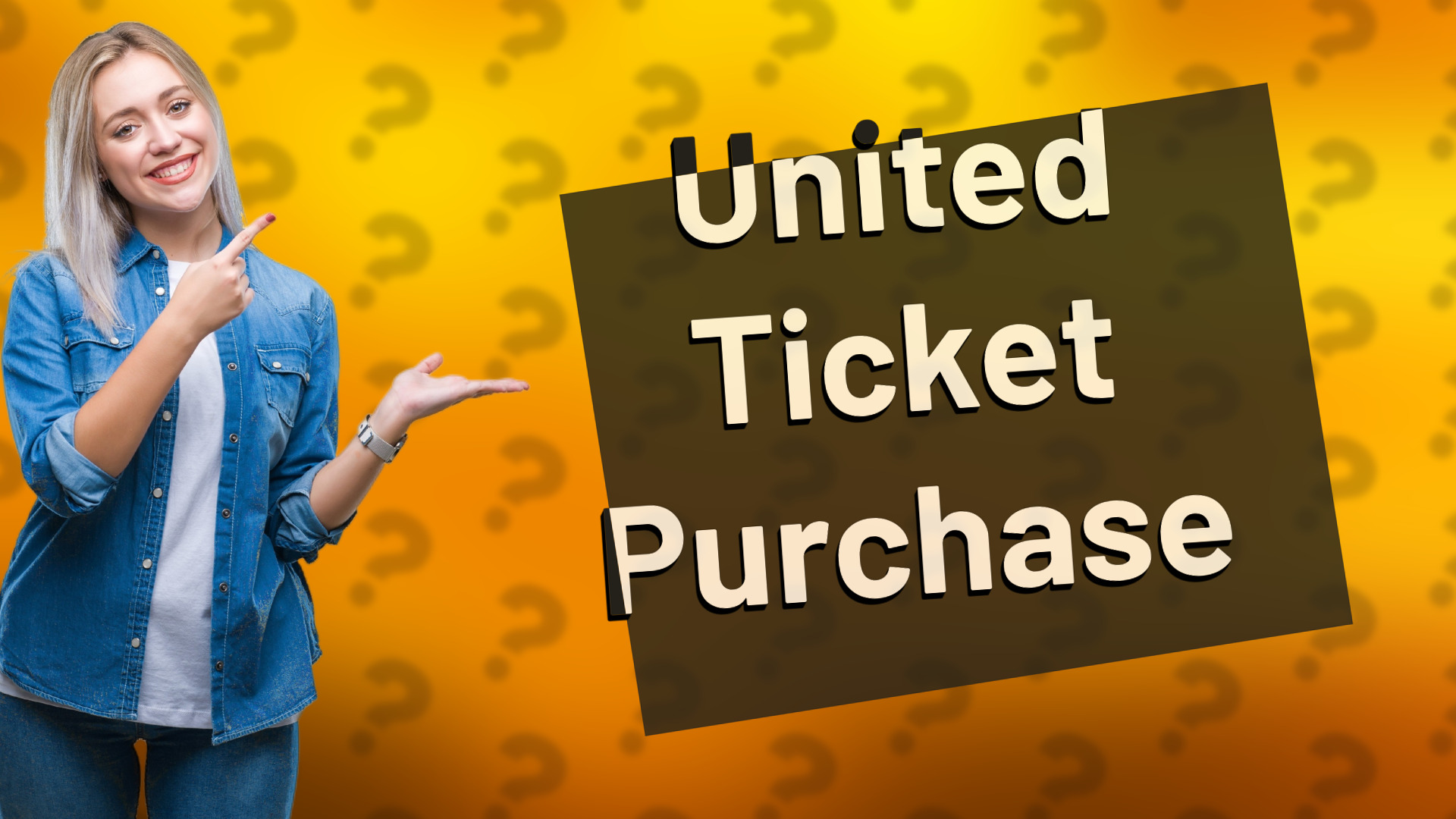 United Ticket Purchase