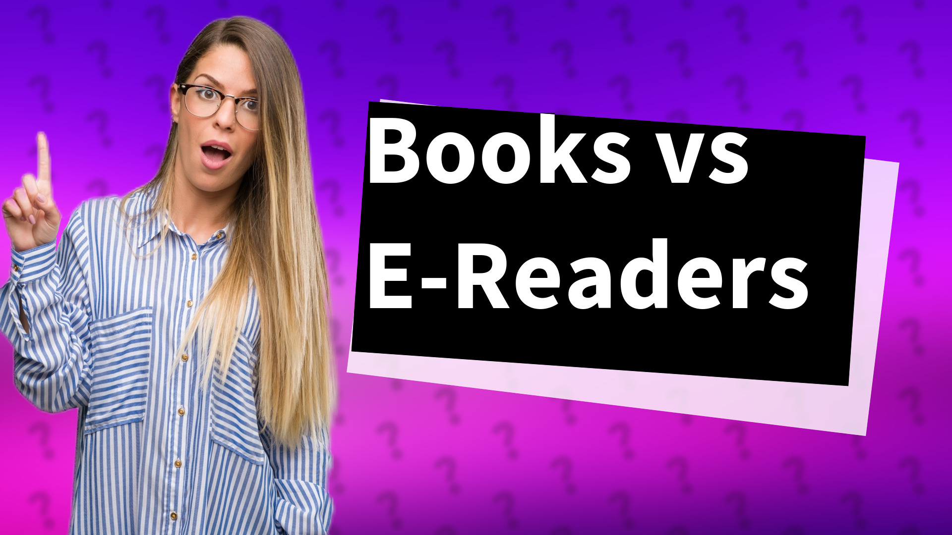 Books vs E-Readers