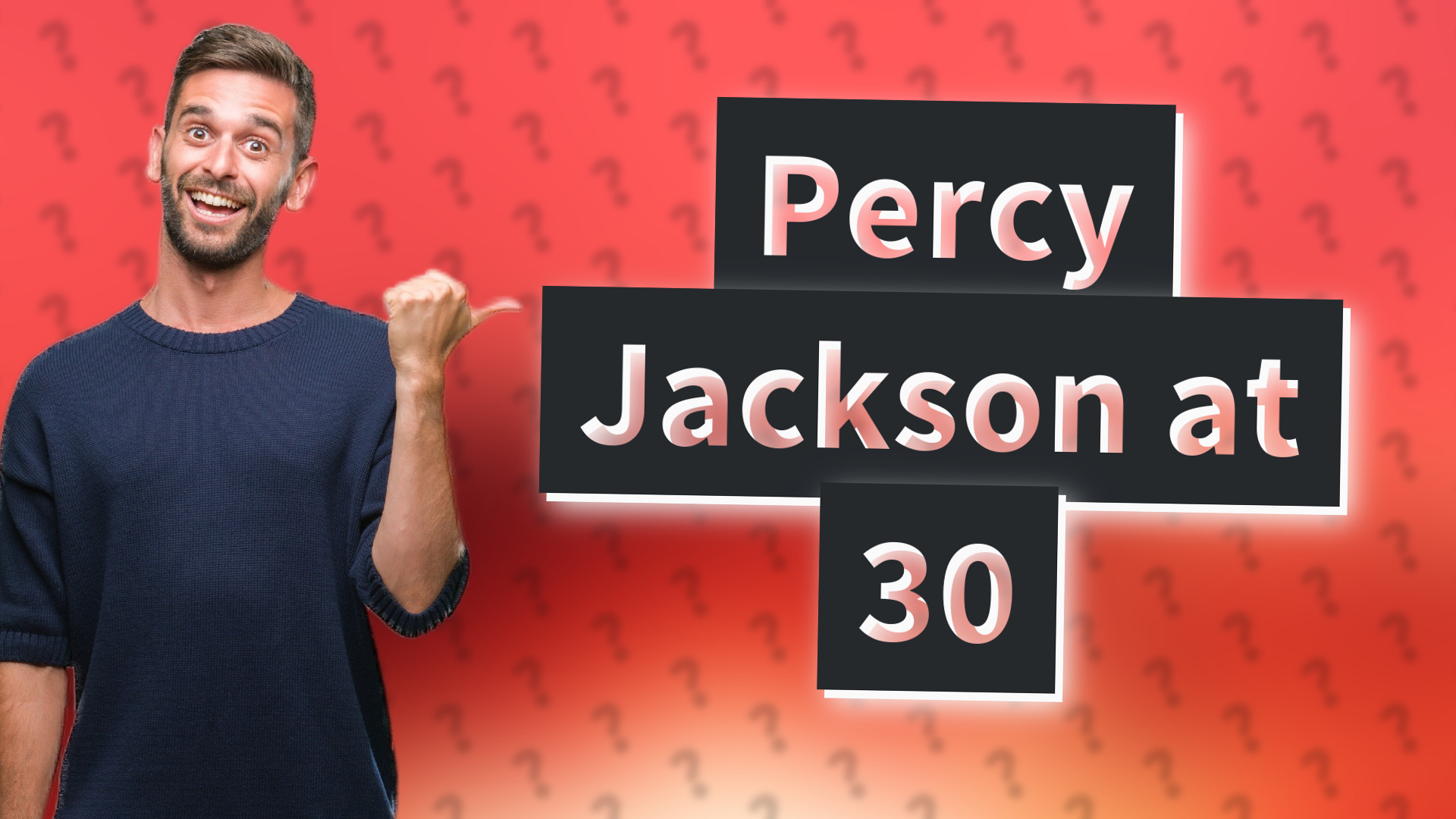 Percy Jackson at 30